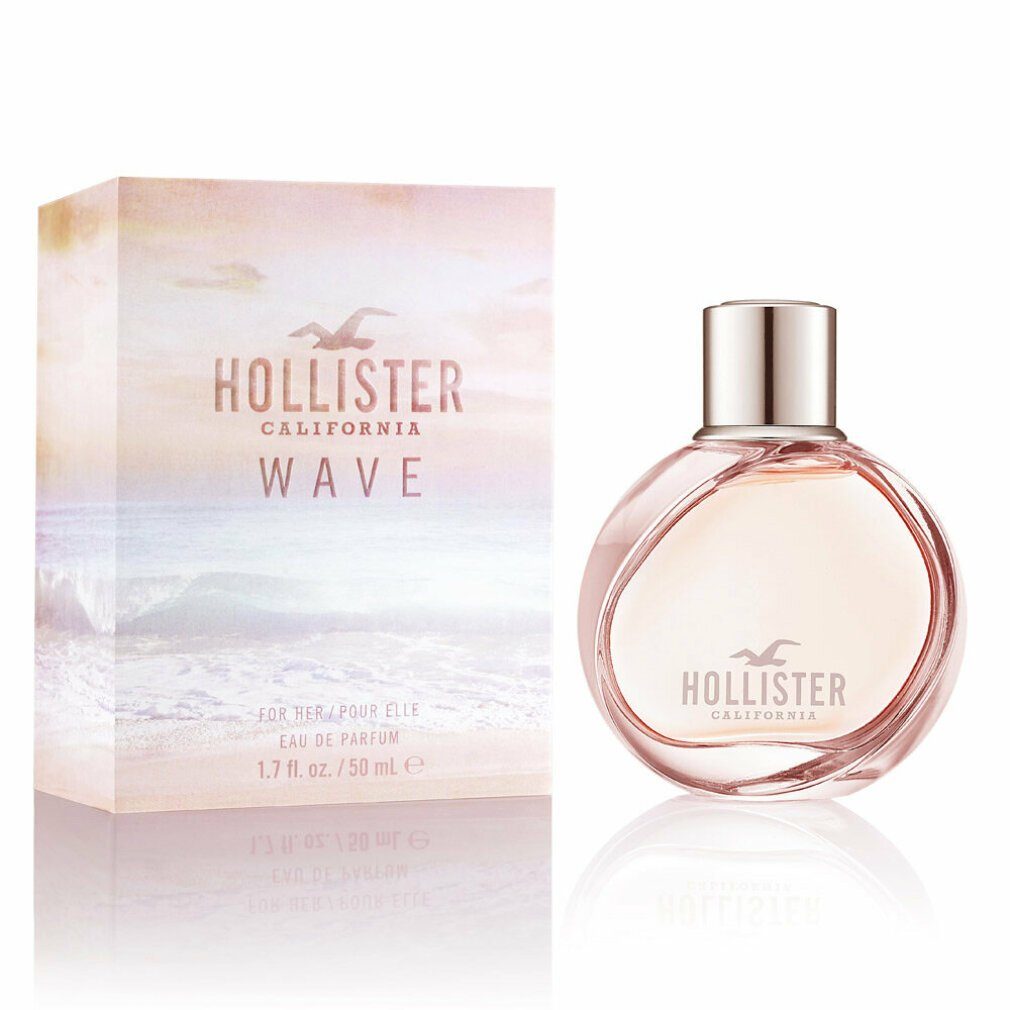 HOLLISTER Eau de Parfum Hollister Wave for Her Eau de Parfum 50ml Spray