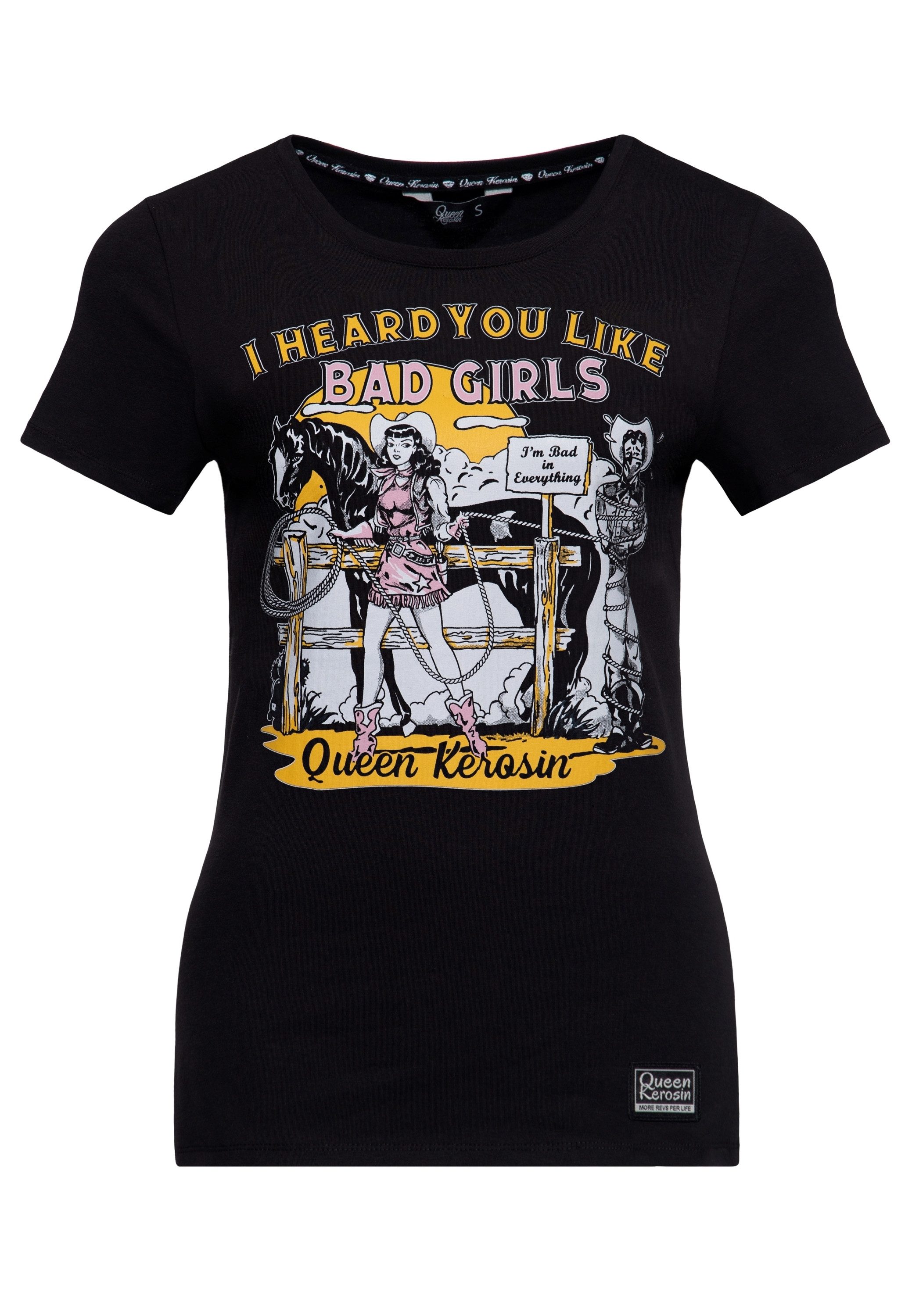 Print-Shirt I Heard You Like Bad Girls
