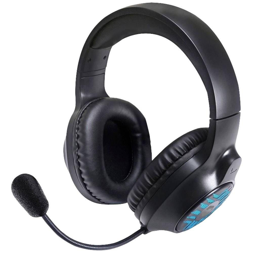 Speedlink Over Ear Headset SL-860016-BK Kopfhörer (Headset, Lautstärkeregelung, Mikrofon-Stummschaltung)