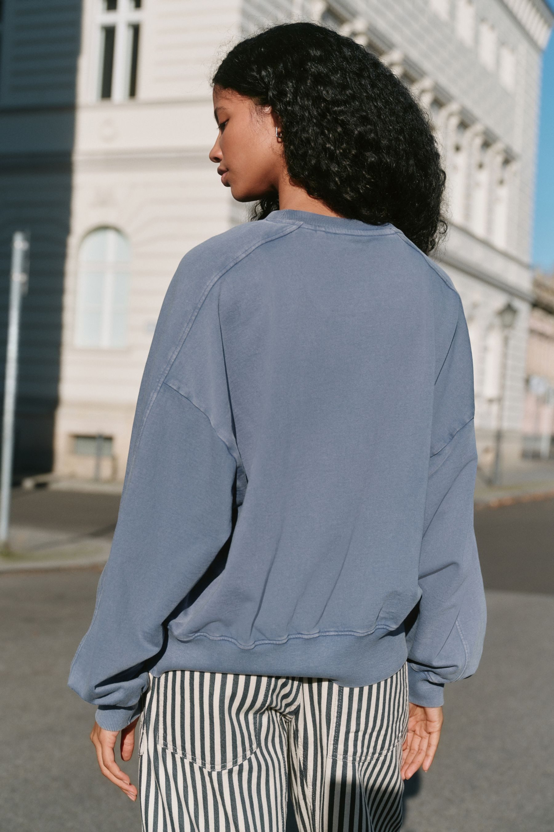 Next Sweater Sweatshirt mit Waschung, Mickey Mouse (1-tlg) günstig online kaufen