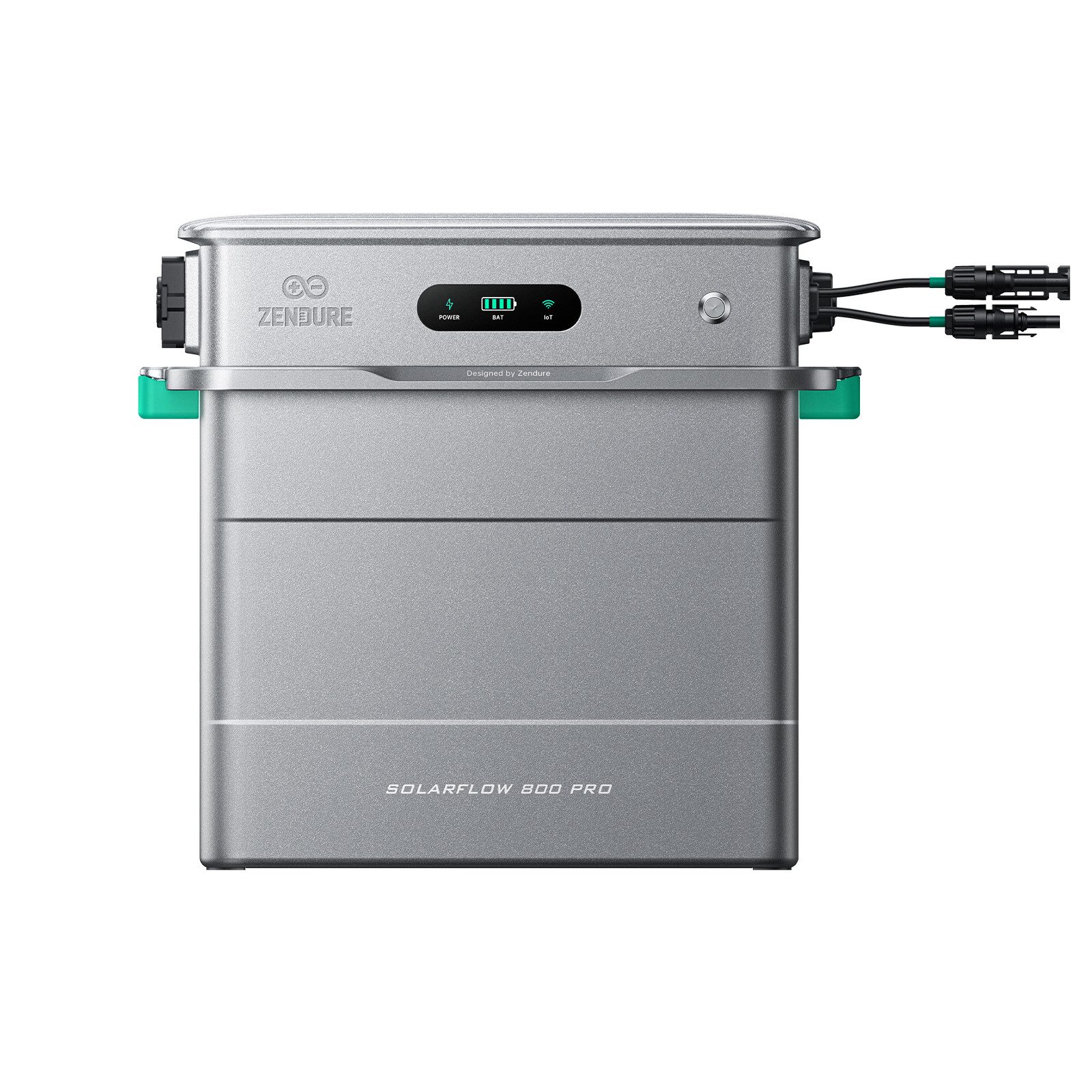 ZENDURE SuperCharged Balkonkraftwerk Zendure SolarFlow 800 Pro, Balkonkraftwerk mit Speicher, 4MPPT, 1,92 kWh LiFePO4 Akku, 1000W AC-Laden, 800W Ausgang