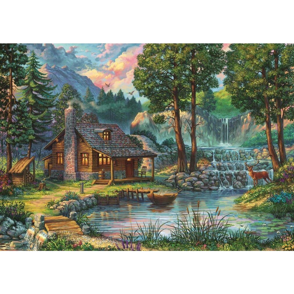 ART PUZZLE Puzzle Puzzle Feenhaus 1000 Teile, Puzzleteile