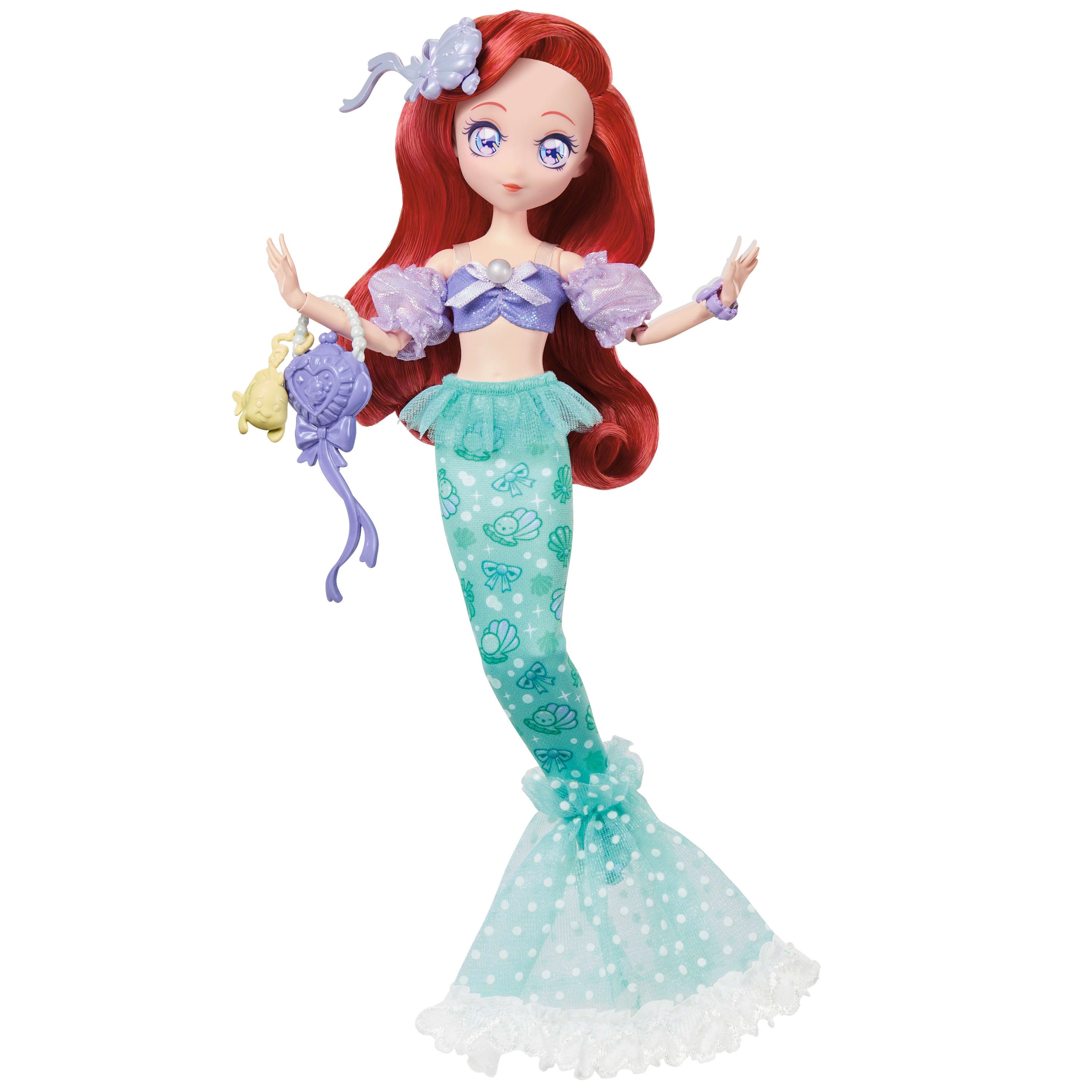 Mattel® Anziehpuppe Disney Prinzessin, Manga Arielle – Bild 4 von 5