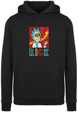 F4NT4STIC Sweatshirt Hoodie Cool Rick - Rick and Morty Herren,Premium Merch,Slim-Fit,Kapuzenpullover,Bedruckt
