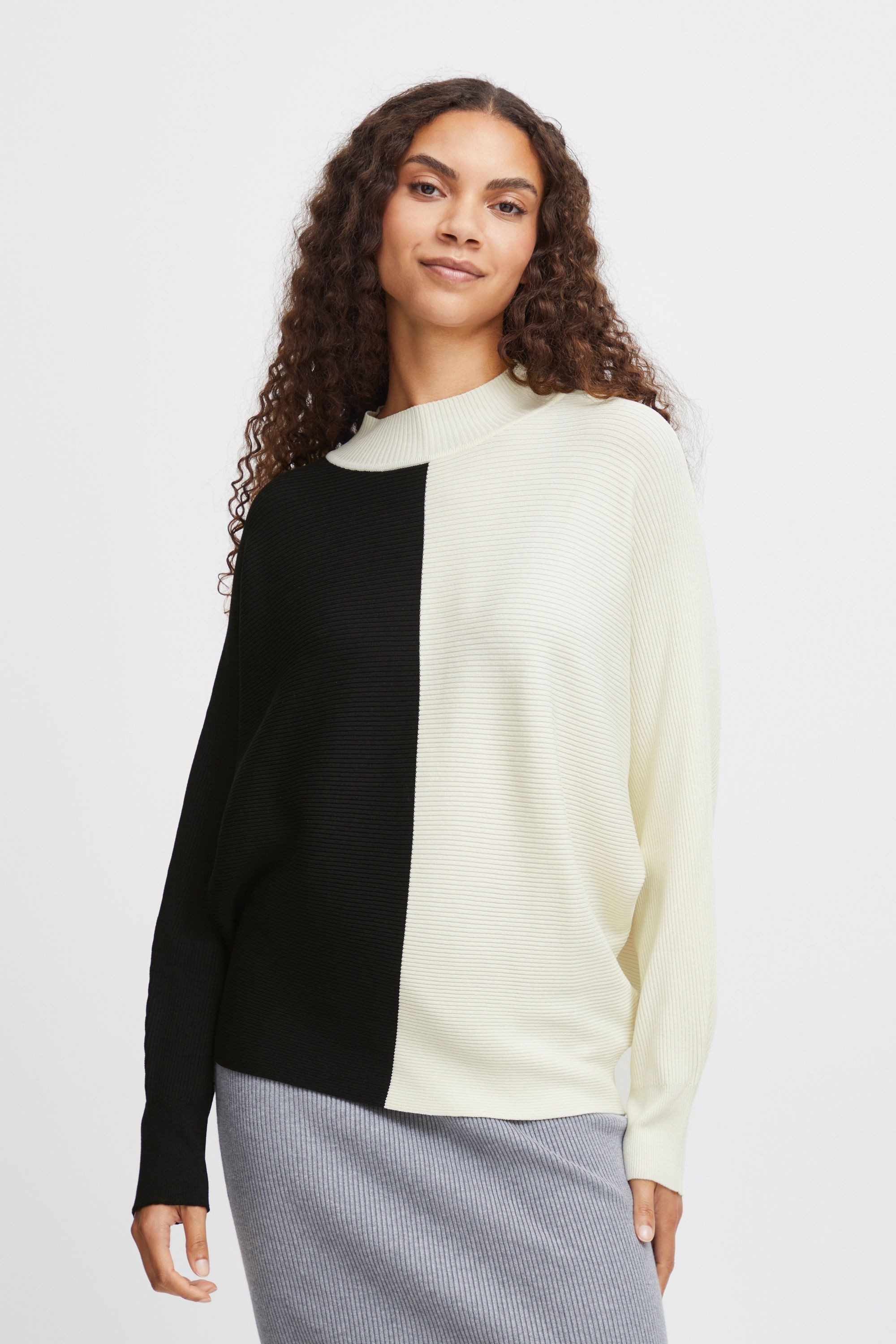 Strickpullover BYMMMORLA RIB BAT JUMPER -