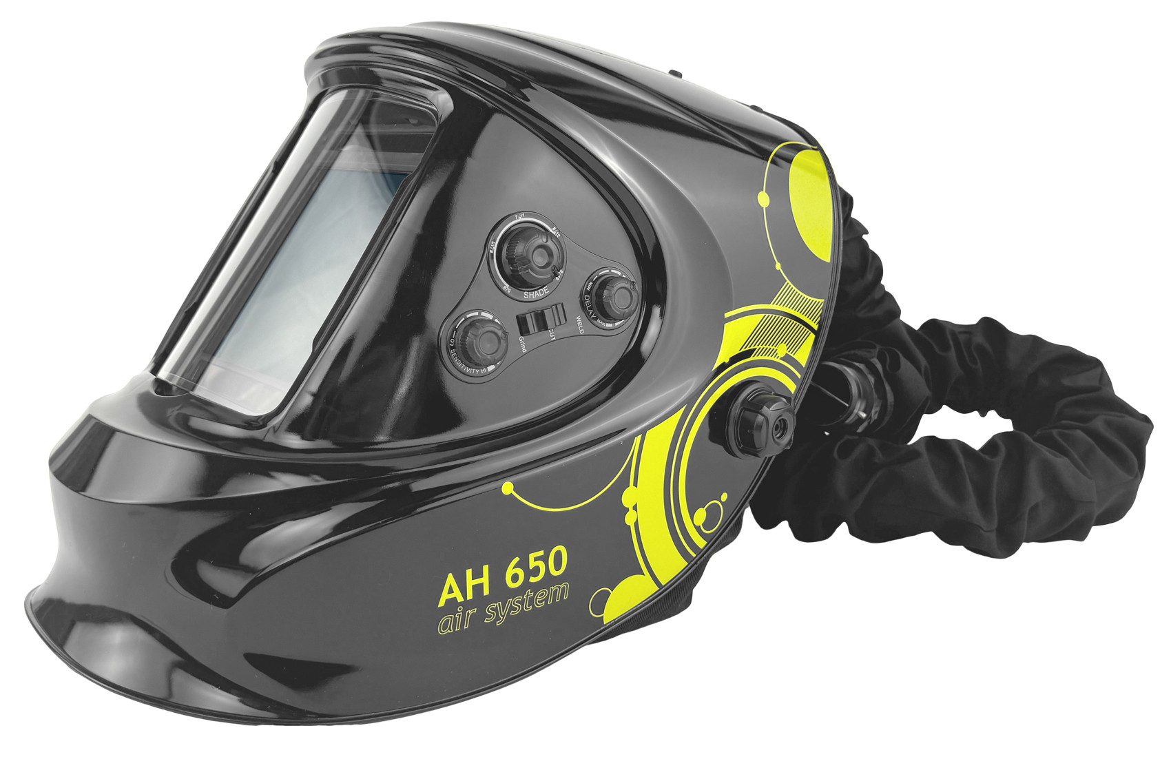 Schweißhelm AH 650 air system mit Anschluss für Frischluftsystem