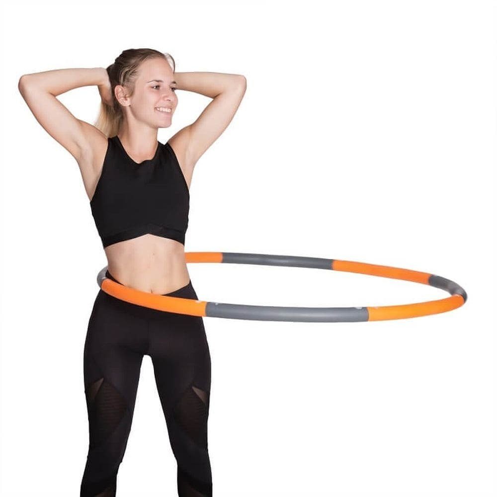 Hula-Hoop-Reifen Hoopomania Weight Hoop Schaumstoff Hula Hoop, 1.5 kg Orange