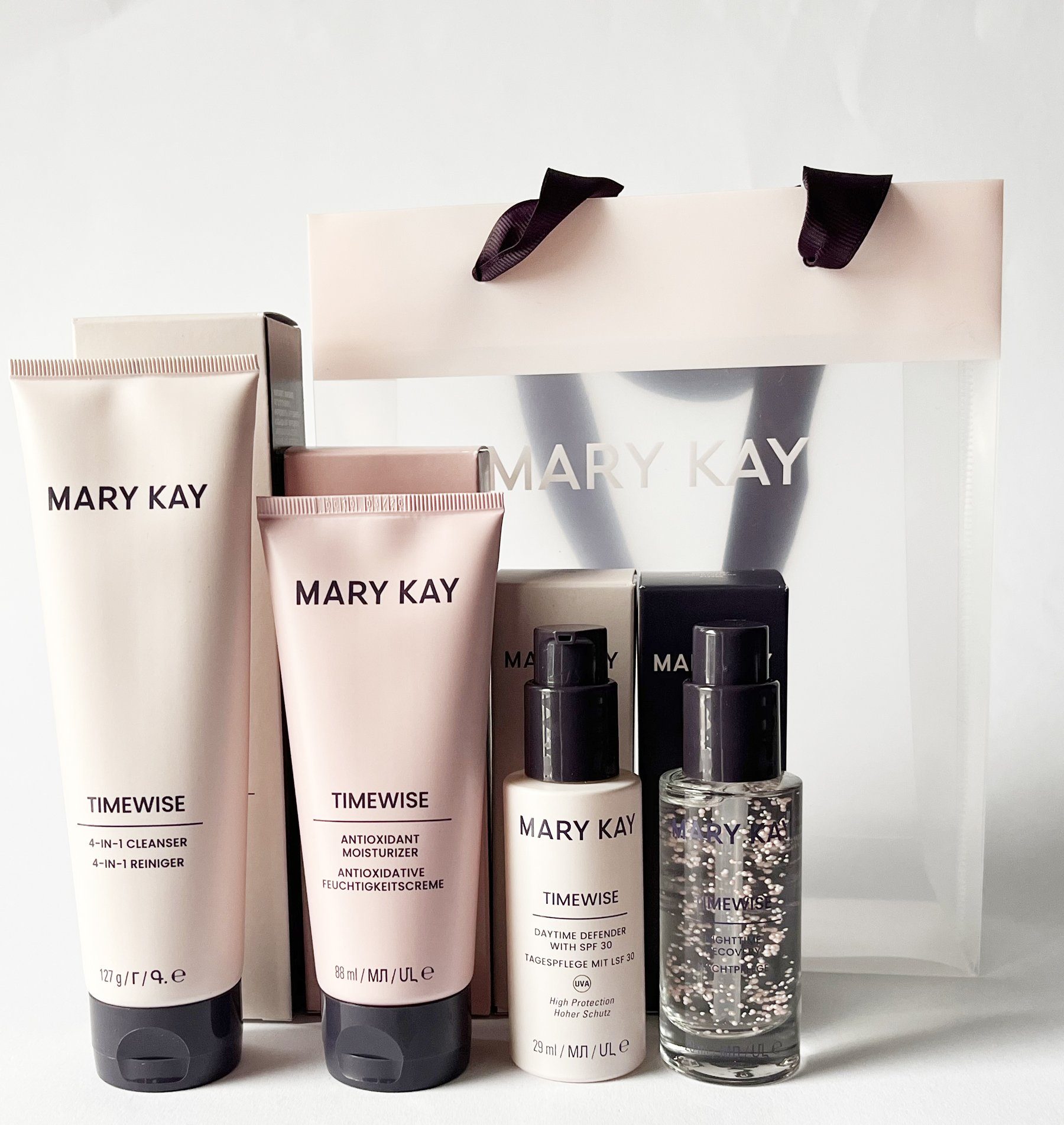 Neu Mary Kay Misch/fettige eye cream Haut Wunder-Set TimeWise ohne Ultimate Gesichtspflege-Set