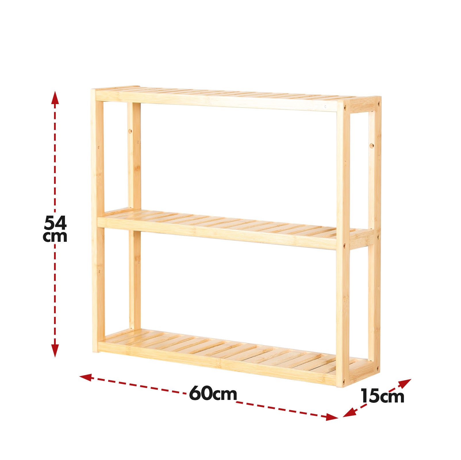 Floordirekt Wandregal aus Bambus Wyoming, Vielseitiges und elegantes Schweb günstig online kaufen
