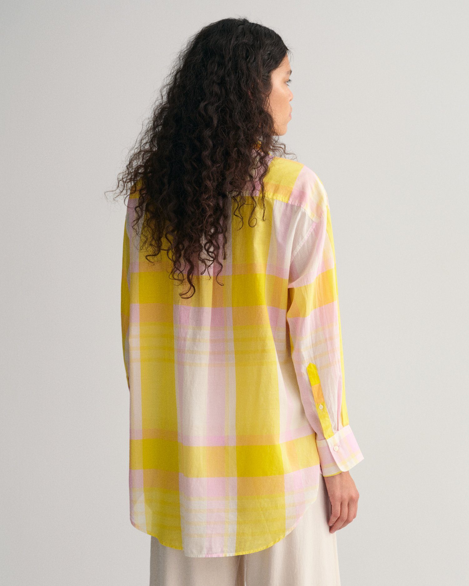 Gant Klassische Bluse Oversized Madras Bluse