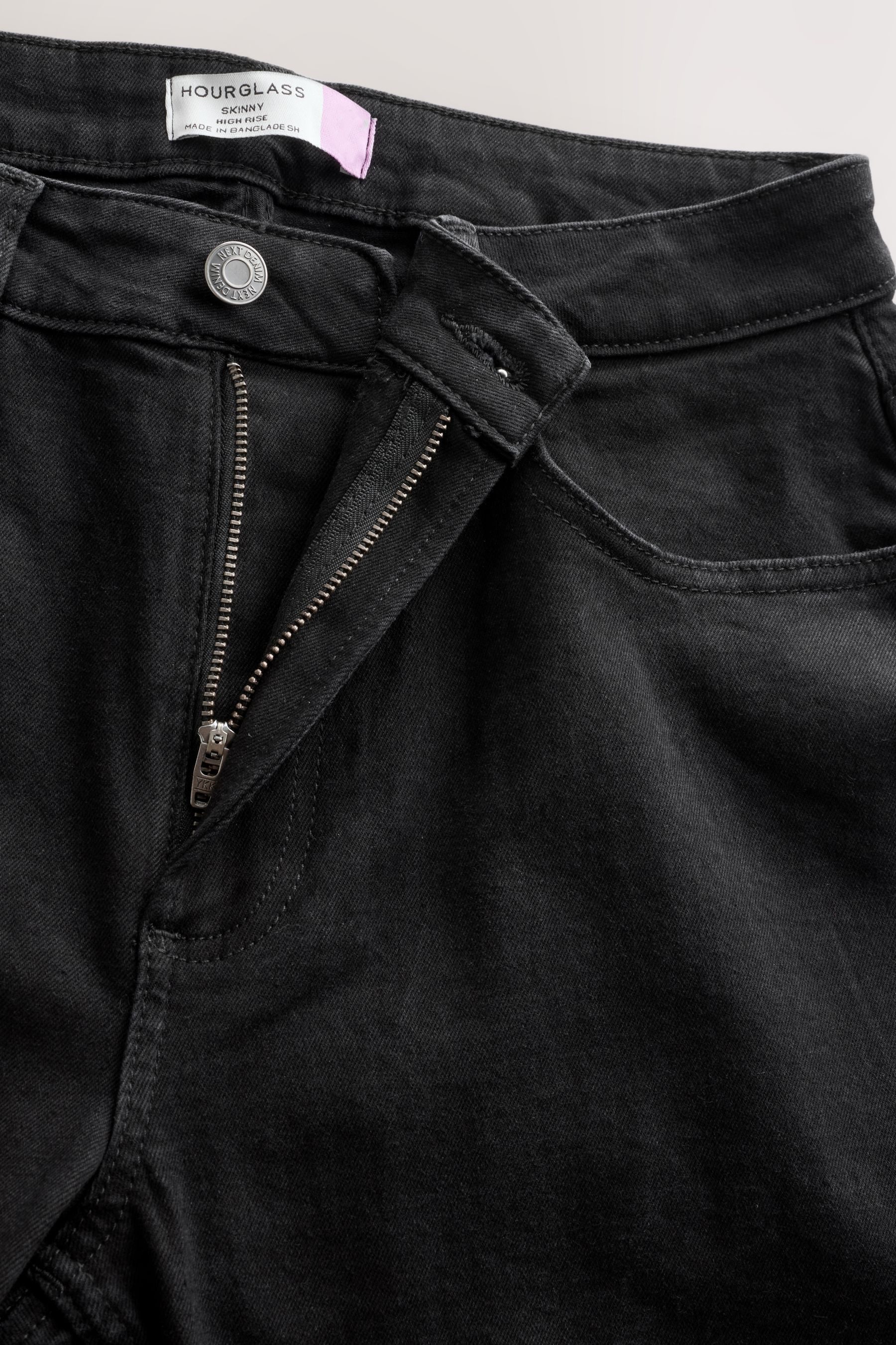 Next Skinny-fit-Jeans Skinny Fit Sanduhr-Jeans mit mittelhohem Bund (1-tlg)