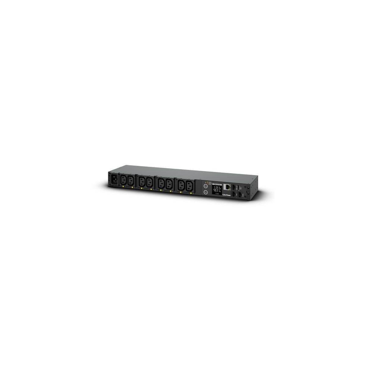 CYBERPOWER SYSTEMS PDU41005 - Stromverteiler mit Hot-Swap Ethernet-Modul Steckdosenleiste