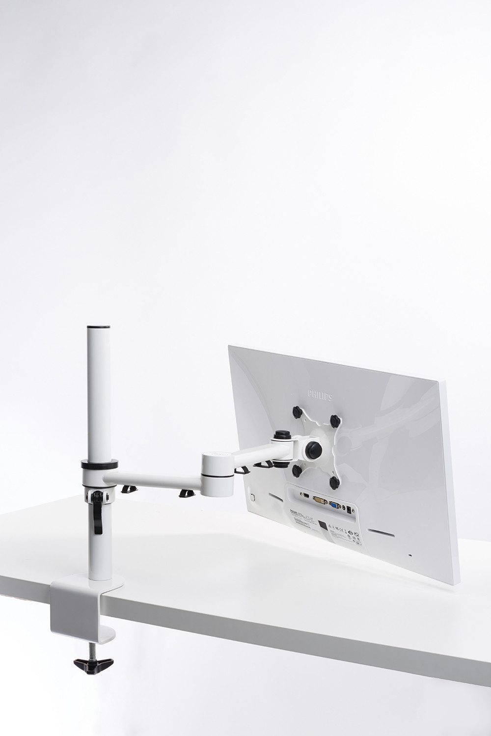 IOE Monitor-Halterung IO-My George Monitorarm weiß, bis 12 kg