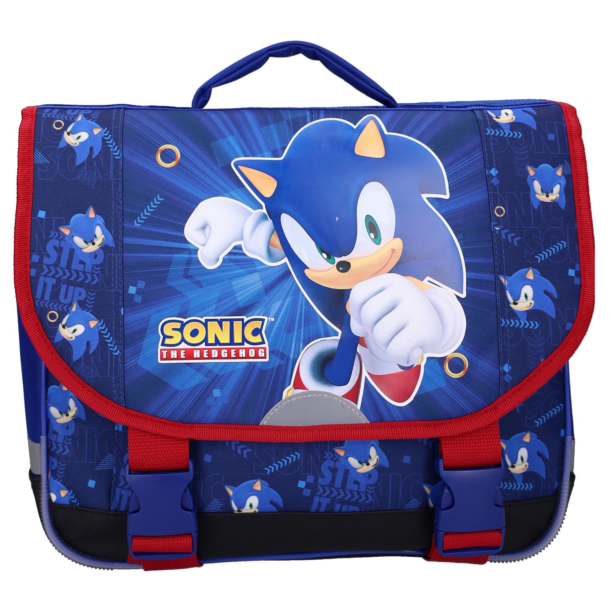 Sonic The Hedgehog Kinderrucksack Still Unstoppable 38 cm Schulrucksack Schultasche mit Frontfach