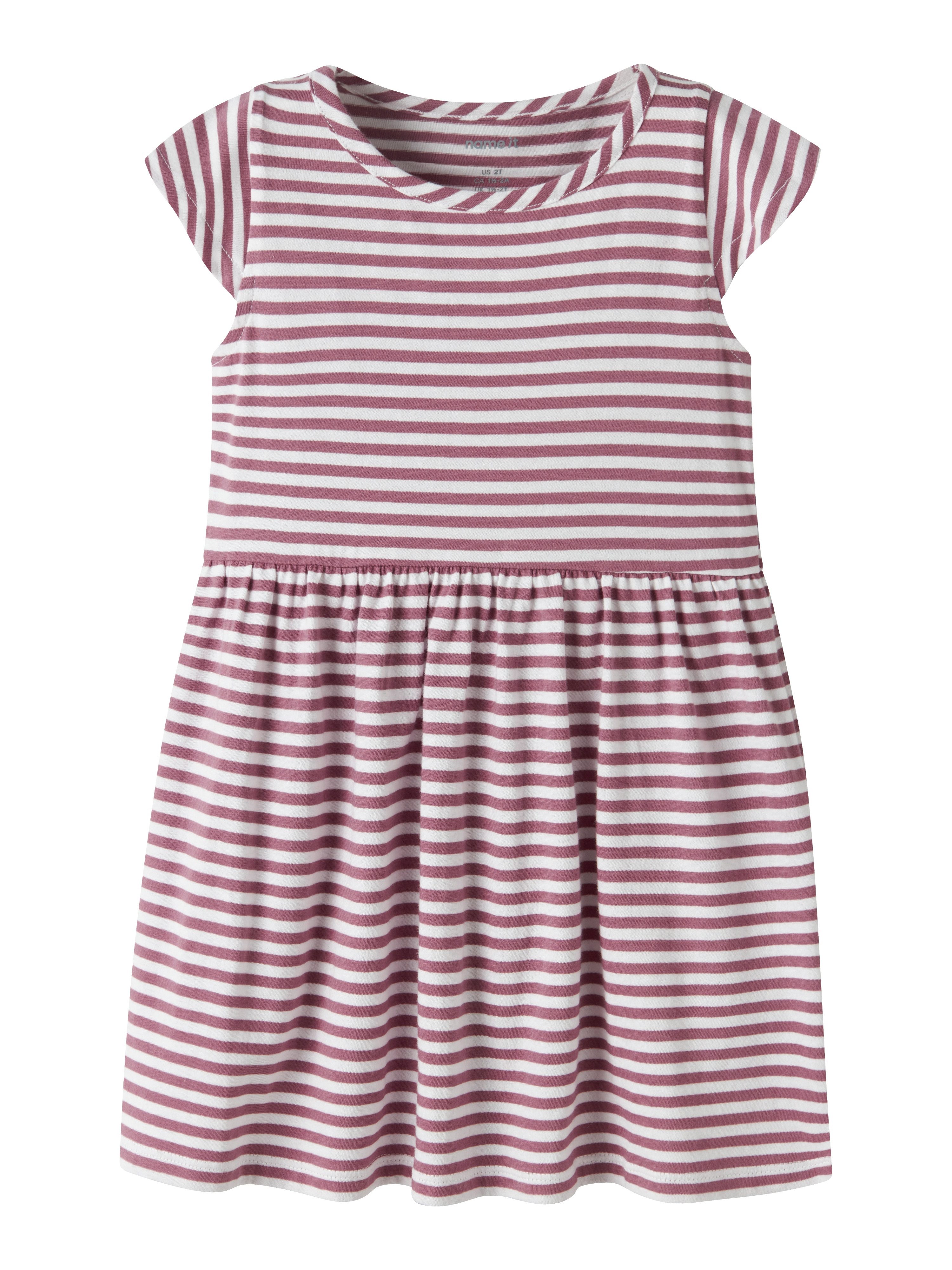 Name It Minikleid NMFVINANNA CAPSL DRESS Baumwolle, regular fit