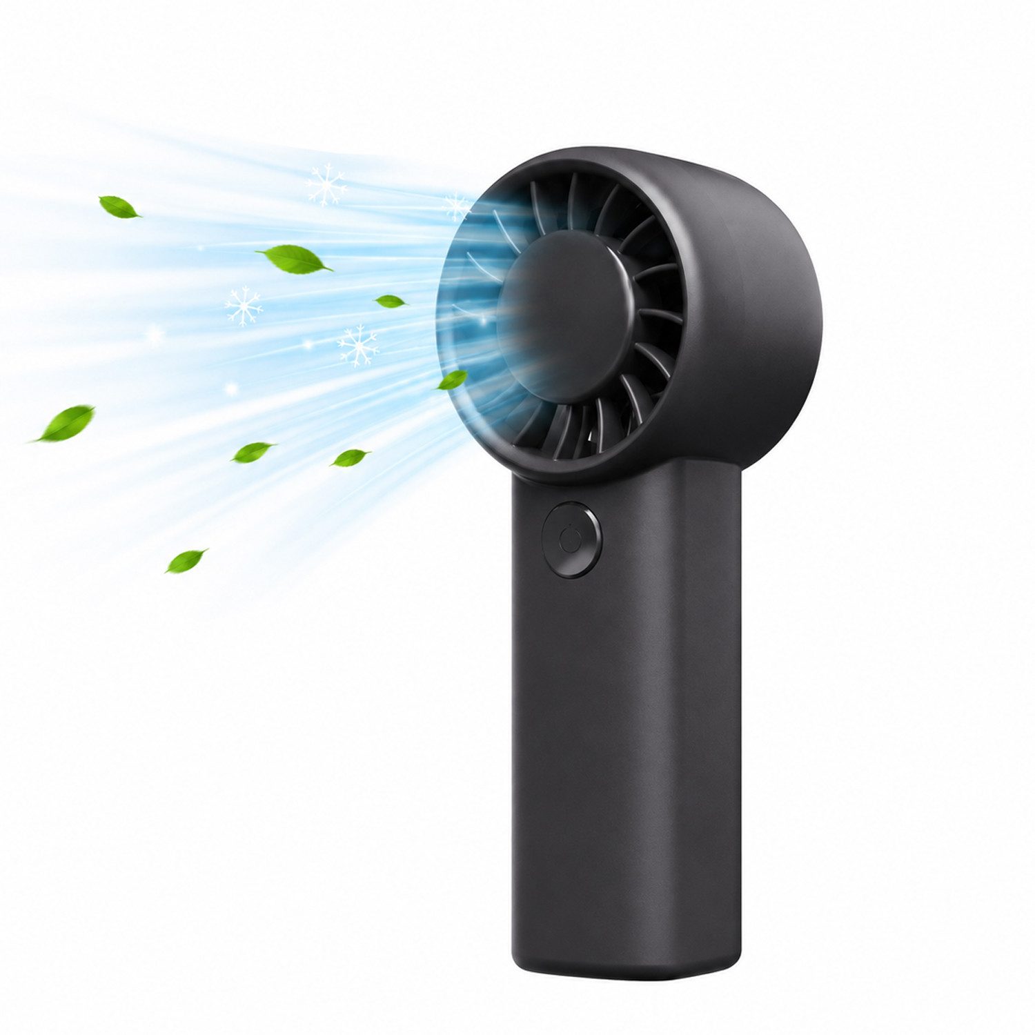 MOPUEA Mini USB-Ventilator 3 Gang Mini Handventilator, Turbo Taschenventilator für Camping