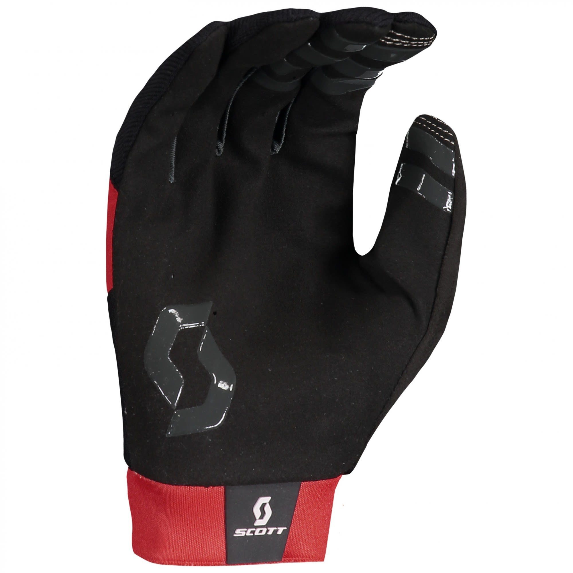 Scott Fleecehandschuhe Scott Enduro Lf Fiery Glove - Black Accessoires Red