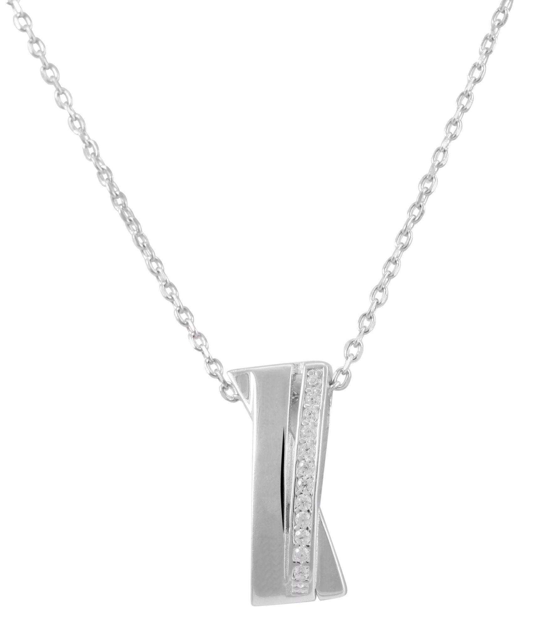 Kettenanhänger Anhänger aus 925 Silber mit Zirkonia