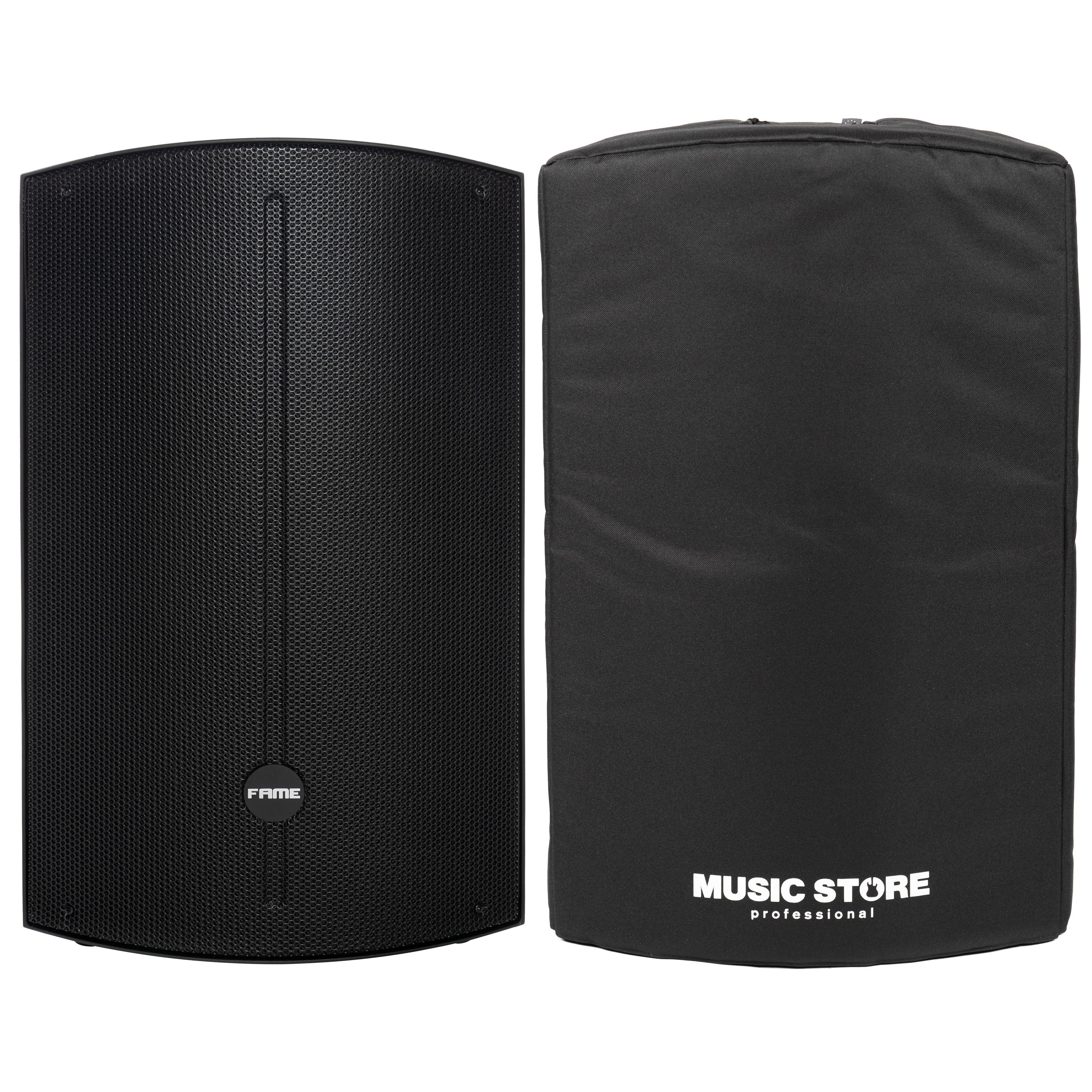Fame Audio Lautsprecher (Discovery 15A, Aktiver 15-Zoll Lautsprecher, DSP EQ)