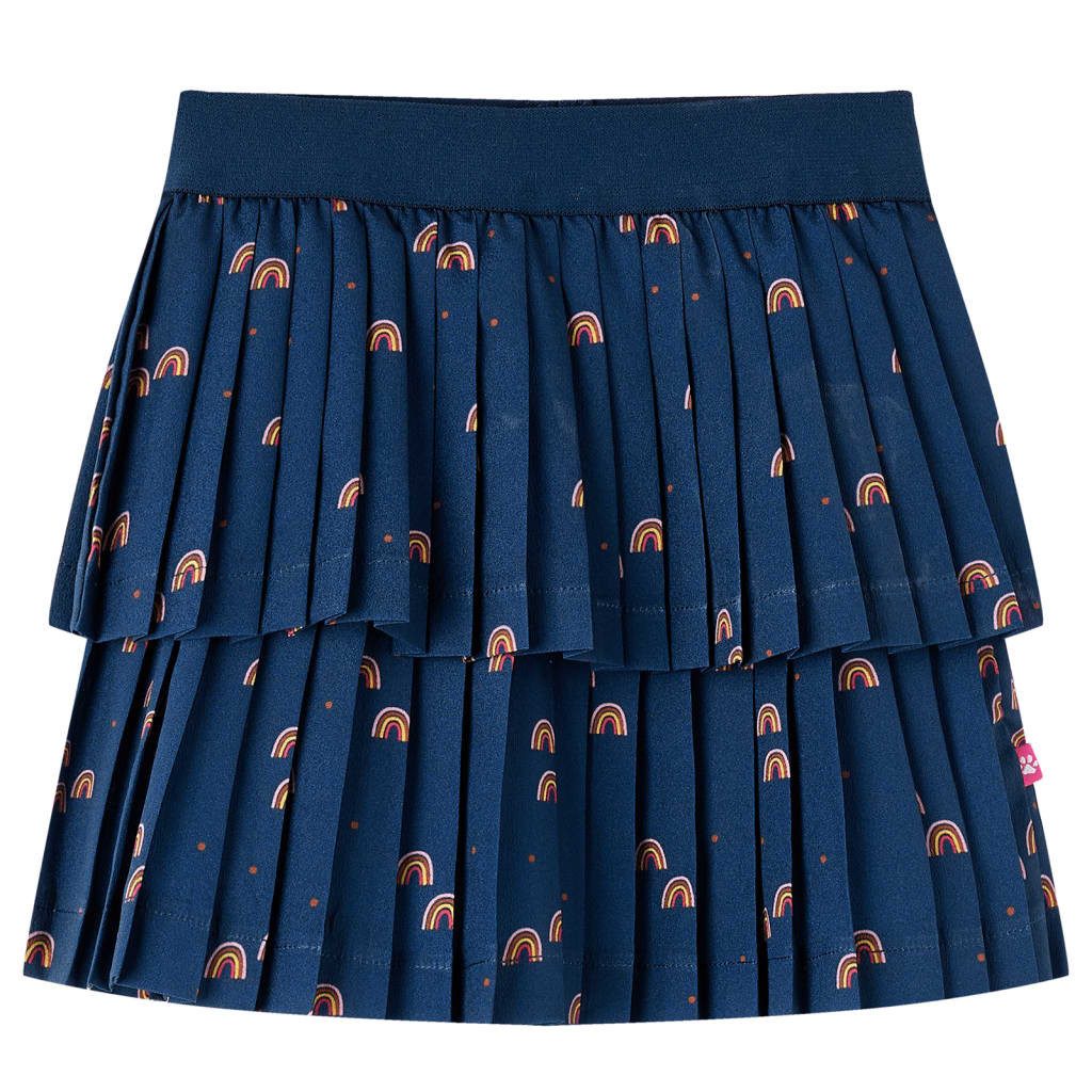Skaterrock Kinderrock Marineblau 128