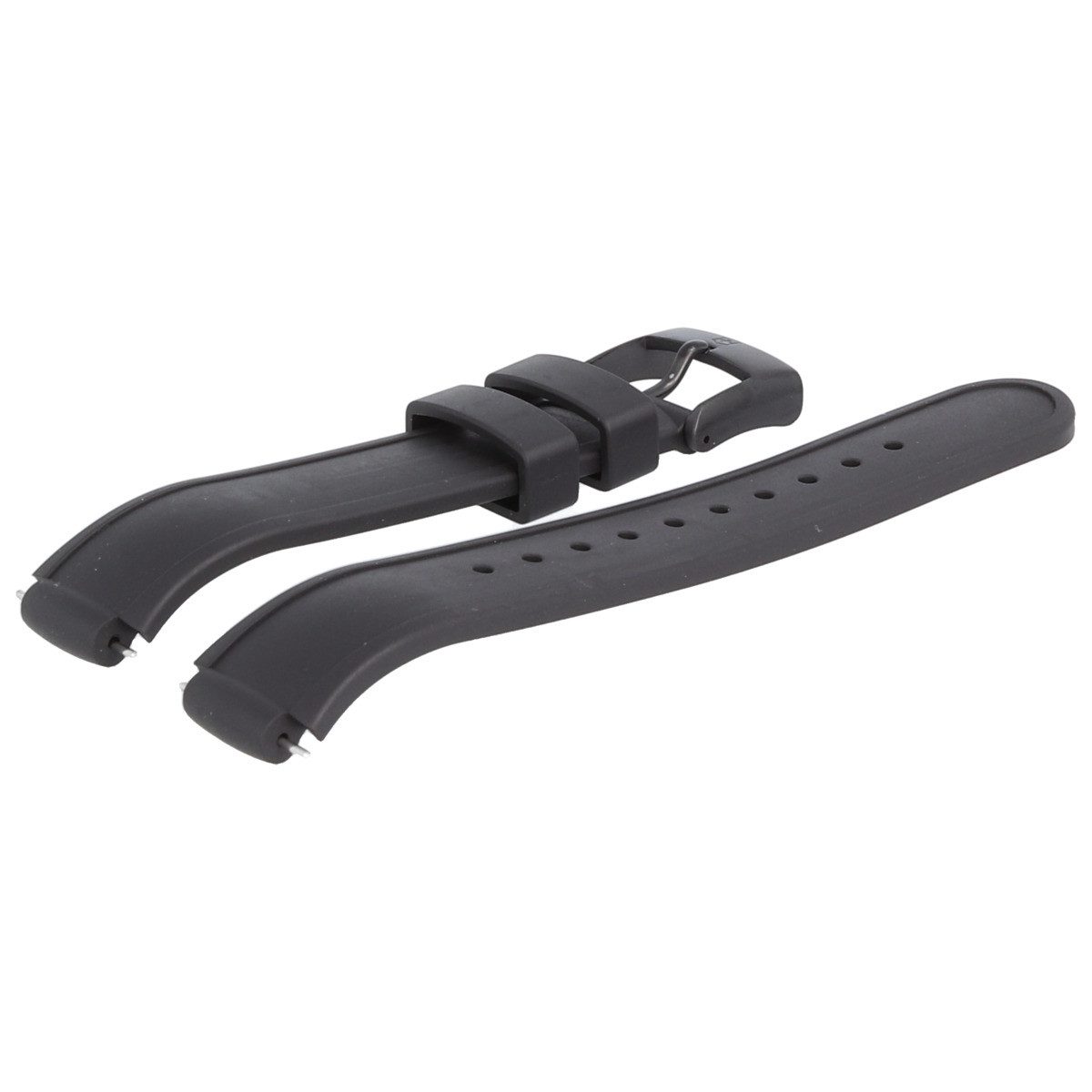 Victorinox Uhrenarmband 13mm Kunststoff Schwarz 2344