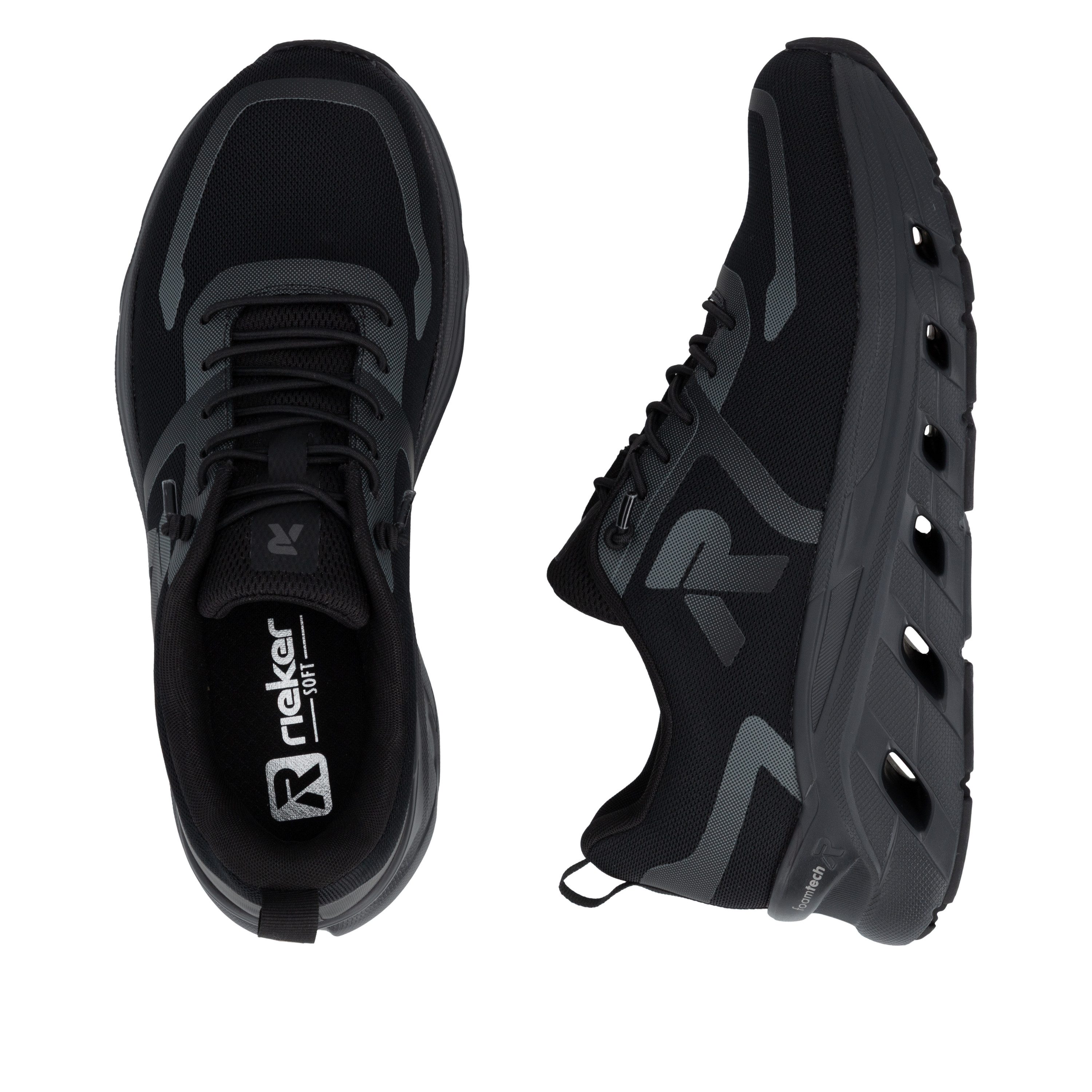 Rieker Sport Slip-On Sneaker Sportschuh, Freizeitsneaker, Halbschuh zum Schlupfen