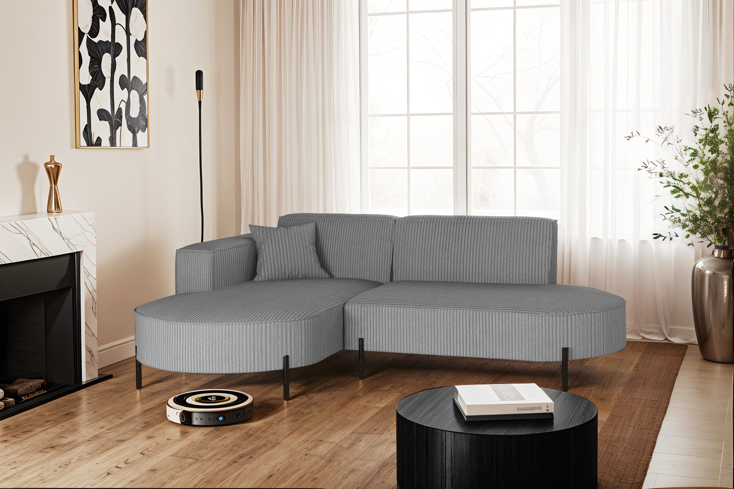 Kaiser Möbel Ecksofa Sofa L-Form Designer günstig online kaufen