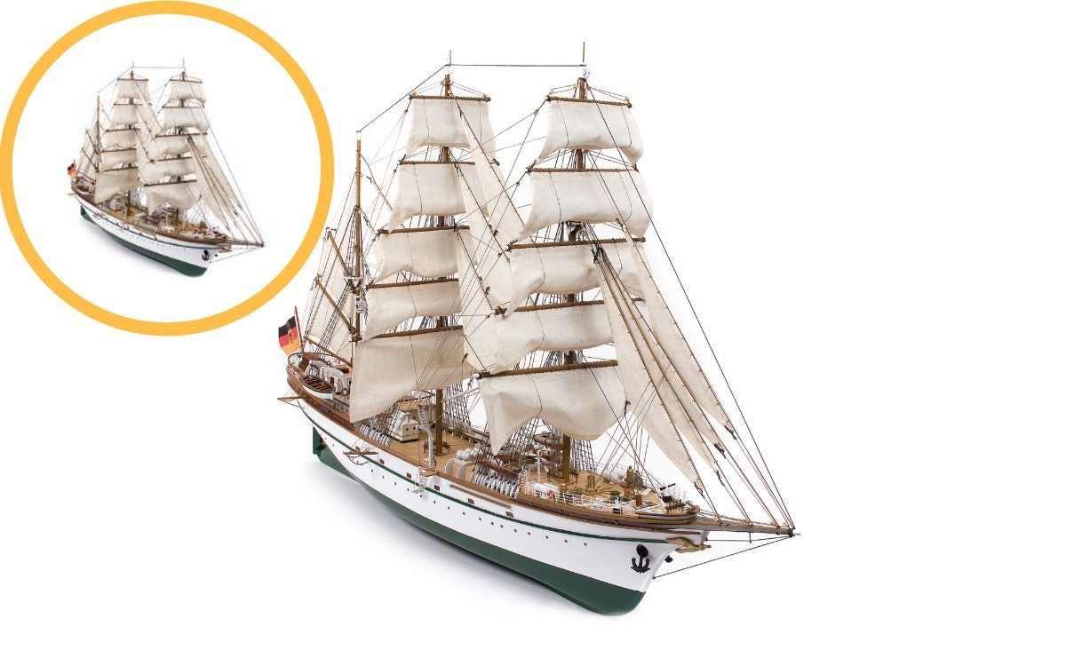 OcCre Modellbausatz Gorch Fock 1:95 Baustufe 5, (Schiff, 1-tlg., #NV), Made in Europe