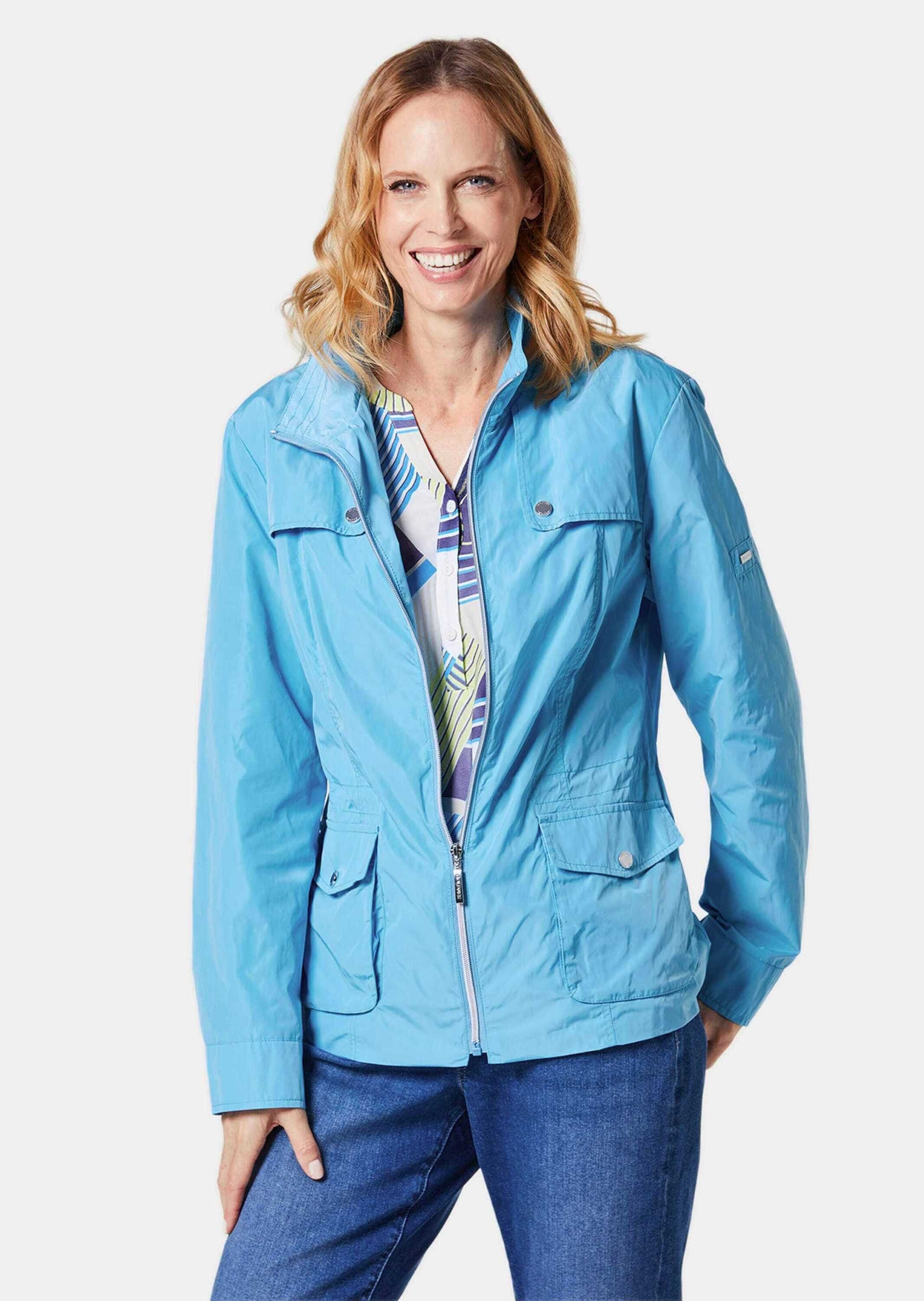 GOLDNER Outdoorjacke Kurzgröße: Outdoorjacke mit Tunnelzug günstig online kaufen