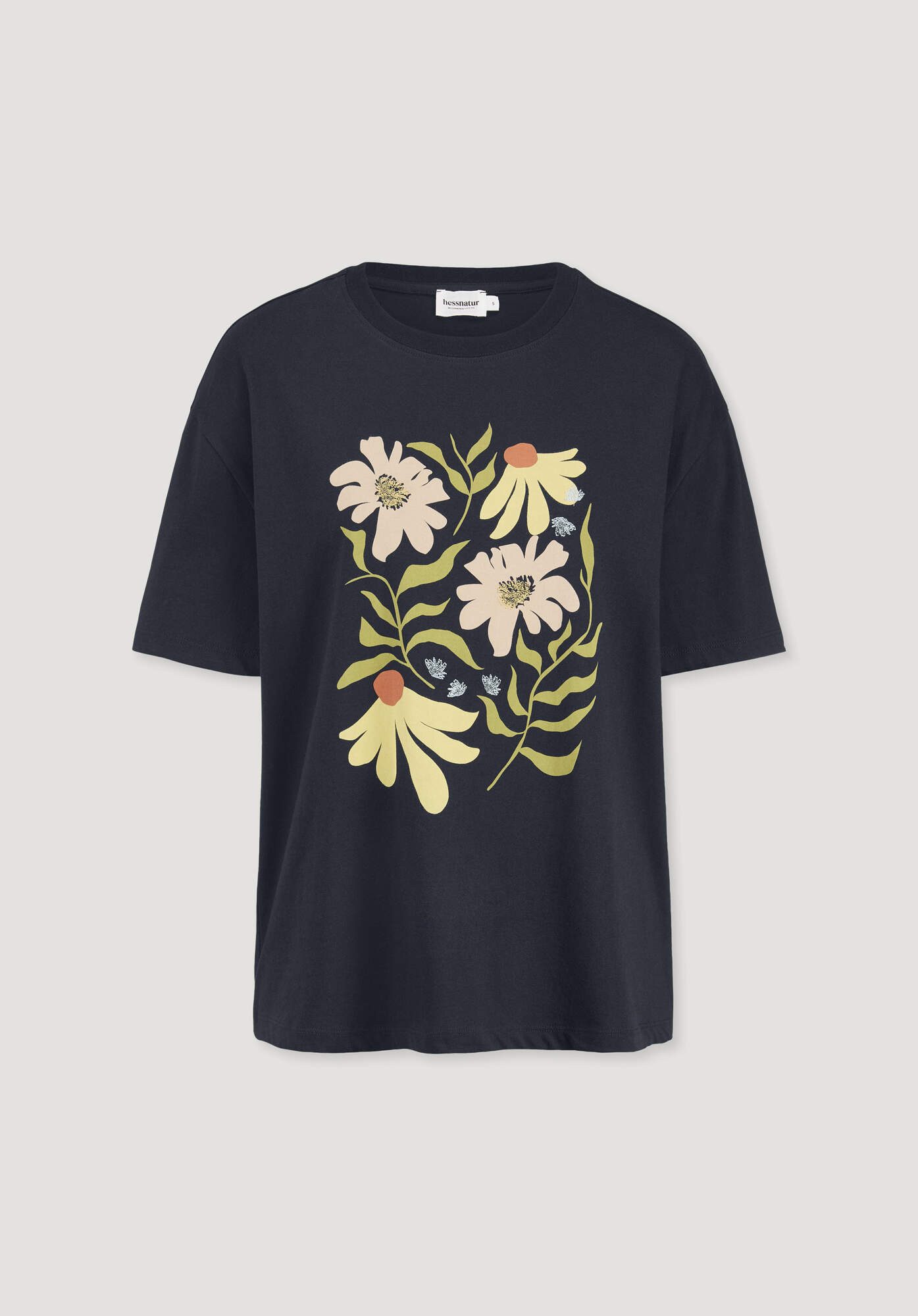 Hessnatur T-Shirt aus reiner Bio-Baumwolle (1-tlg)