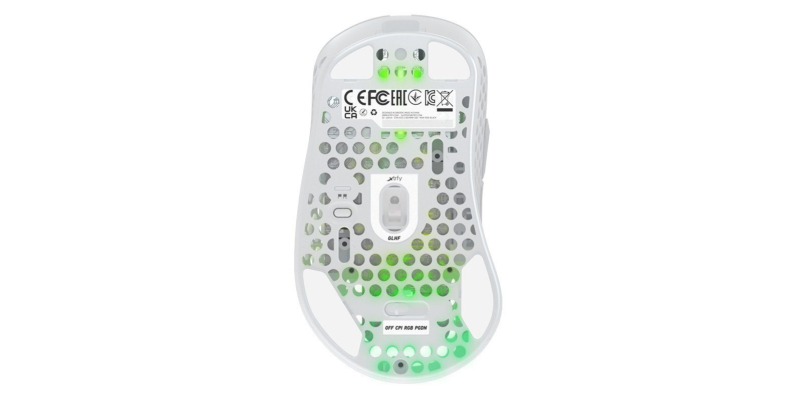 Cherry Xtrfy M4 Wireless RGB Gaming-Maus (Funk, ultraleichte Gaming-Maus)