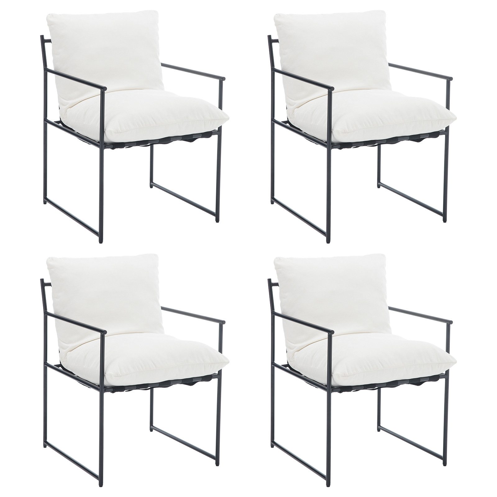 WAHSON OFFICE CHAIRS Esszimmerstuhl 2er Set,Abnehmbares günstig online kaufen