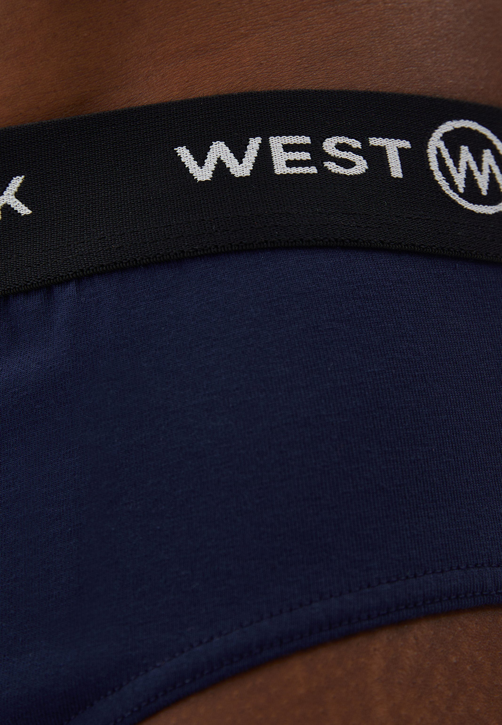 Black 6-St) Unterhose Slip - / Navy - WESTMARK (Spar-Set, LONDON Baumwolle Blue Logan - / 6er / Ohne Pack Eingriff Slip