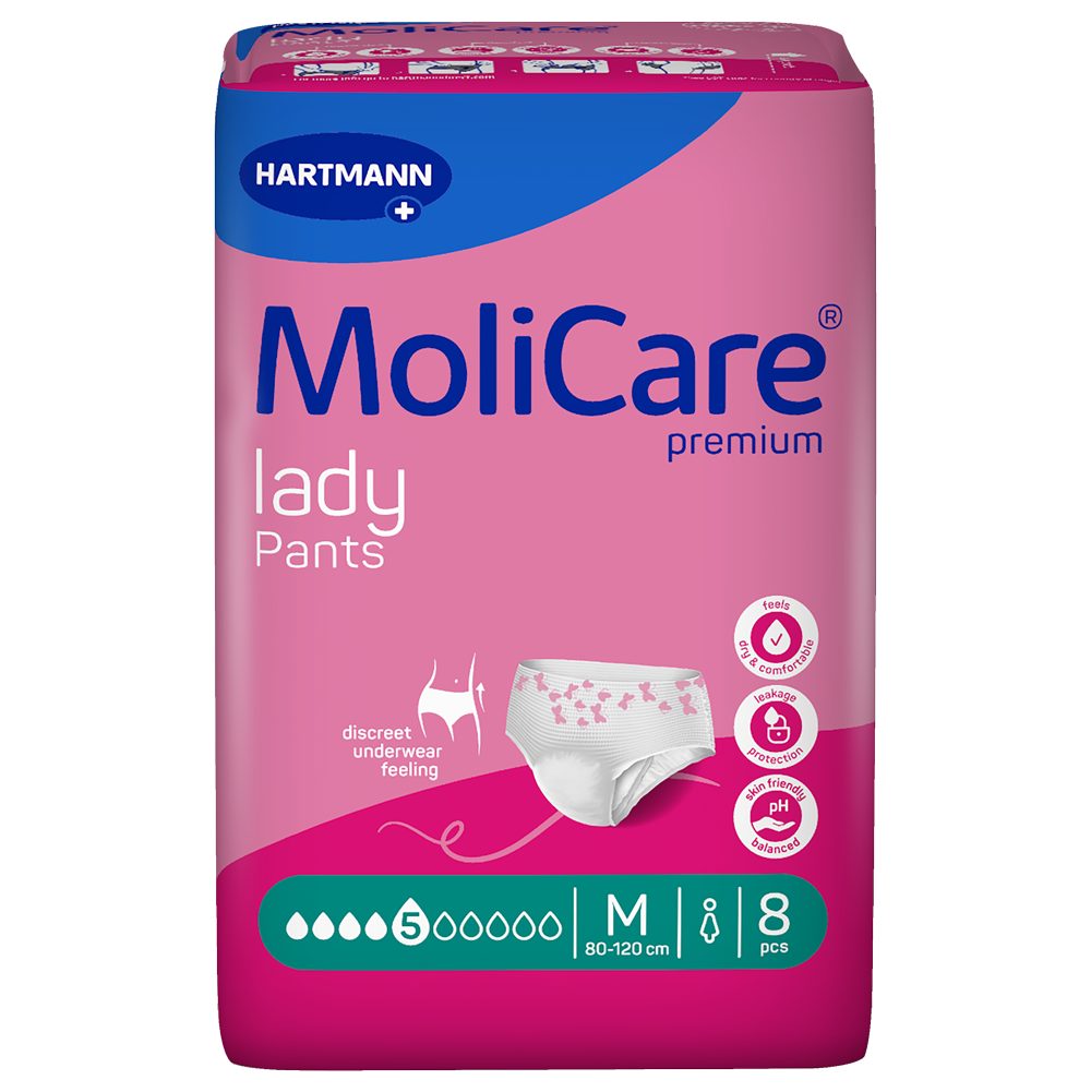 PAUL HARTMANN AG Inkontinenz-Pants Hartmann MoliCare Premium Lady Pants 5 Tr. Gr. M (