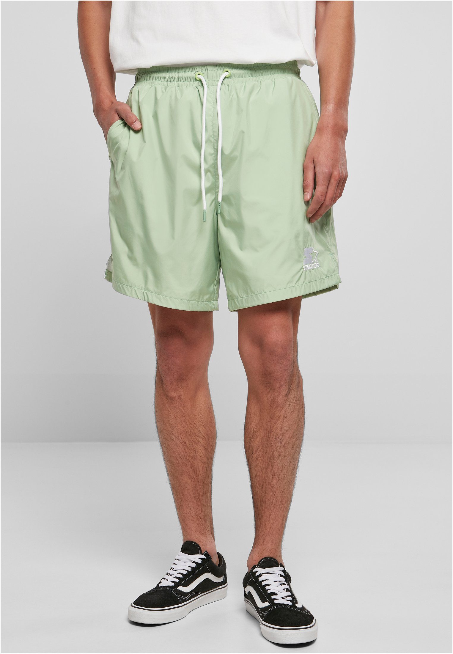Starter Black Label Sweatshorts Herren Starter Beach Shorts (1-tlg) vintagegreen