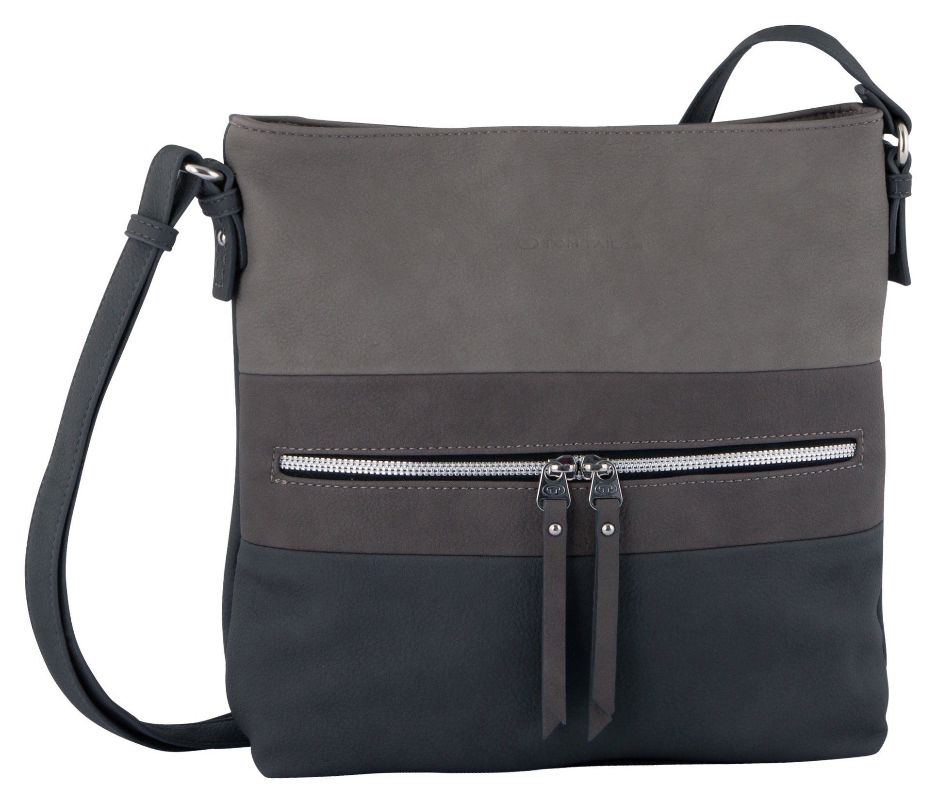 TOM TAILOR Umhängetasche ELLEN Cross bag L, mit schickem Farbverlauf