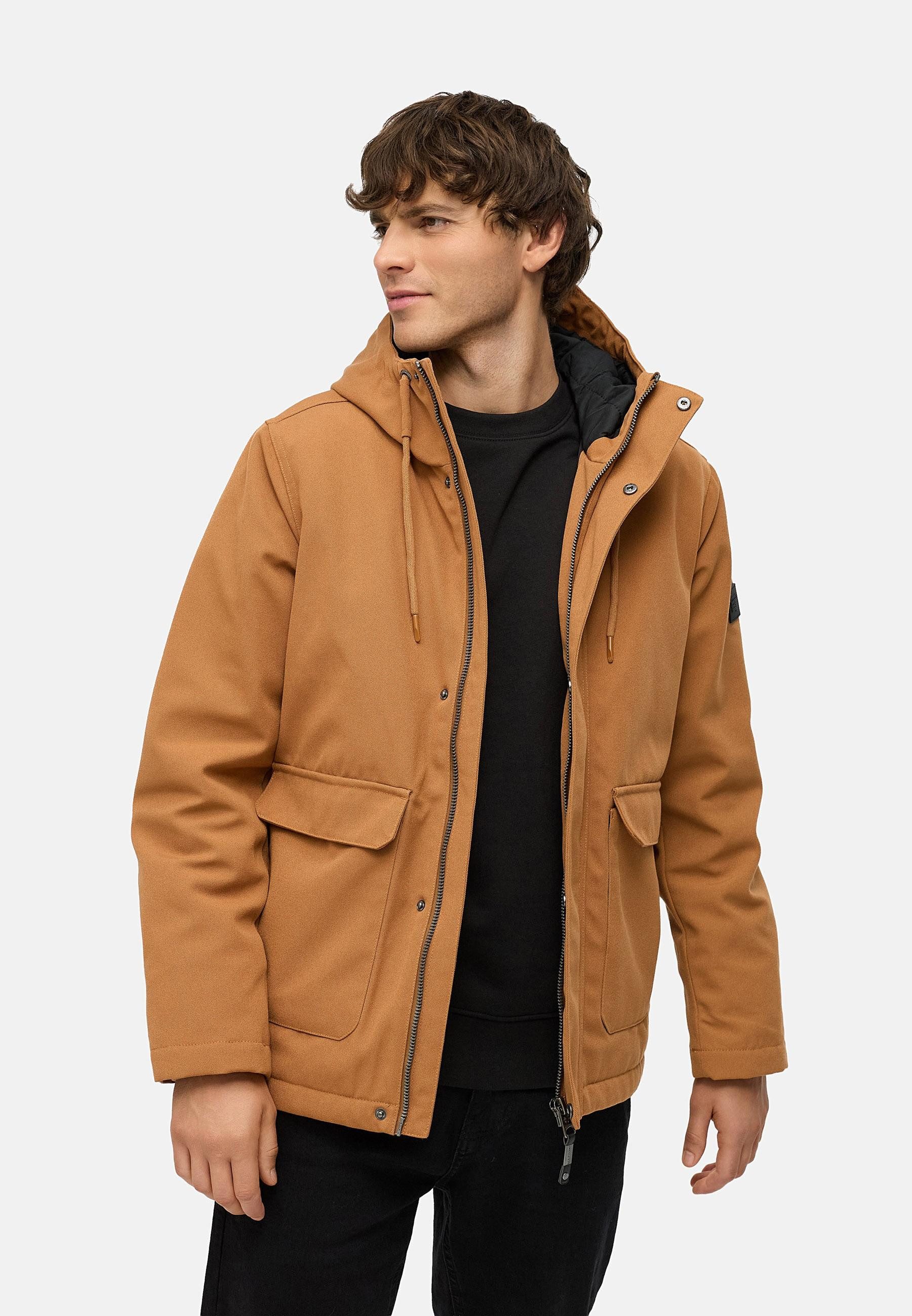 Ragwear Winterjacke Mr Them stylische Herren Outdoorjacke mit großer Kapuze