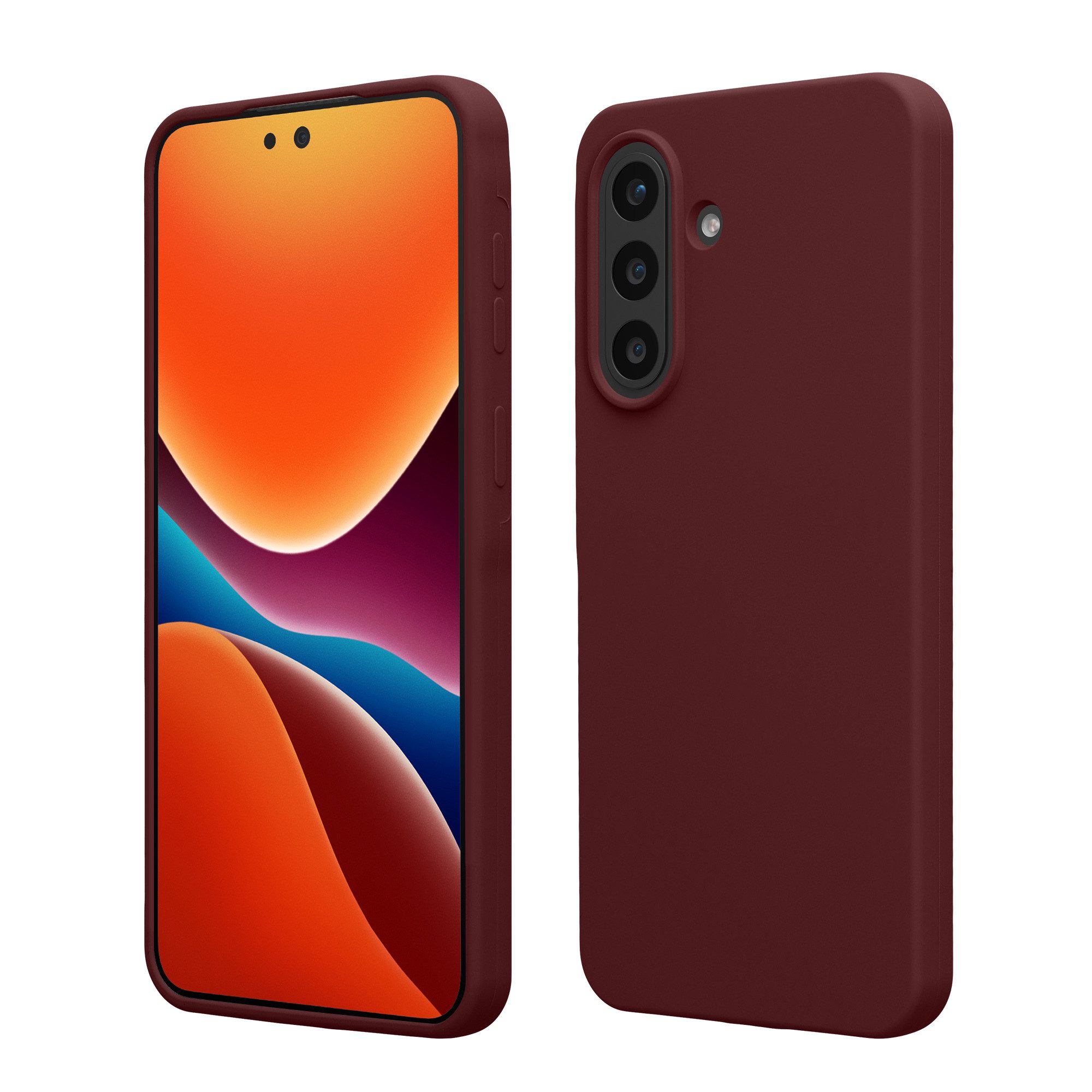 kwmobile Smartphone-Hülle Handyhülle für Samsung Galaxy A57 5G Hülle, Weiches Handy Silikon Case - Schutzhülle Cover