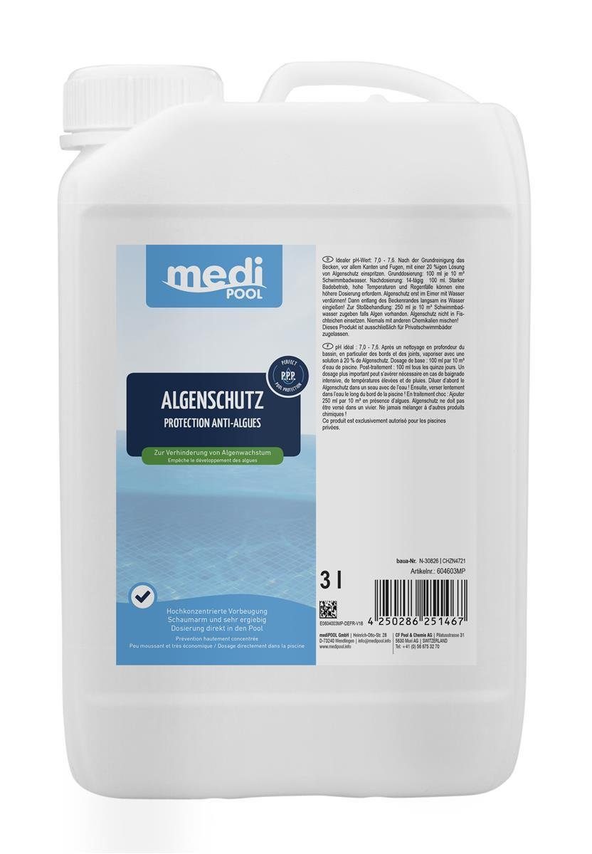 mediPOOL Poolpflege mediPOOL Algenschutz, (Spar-Set) günstig online kaufen