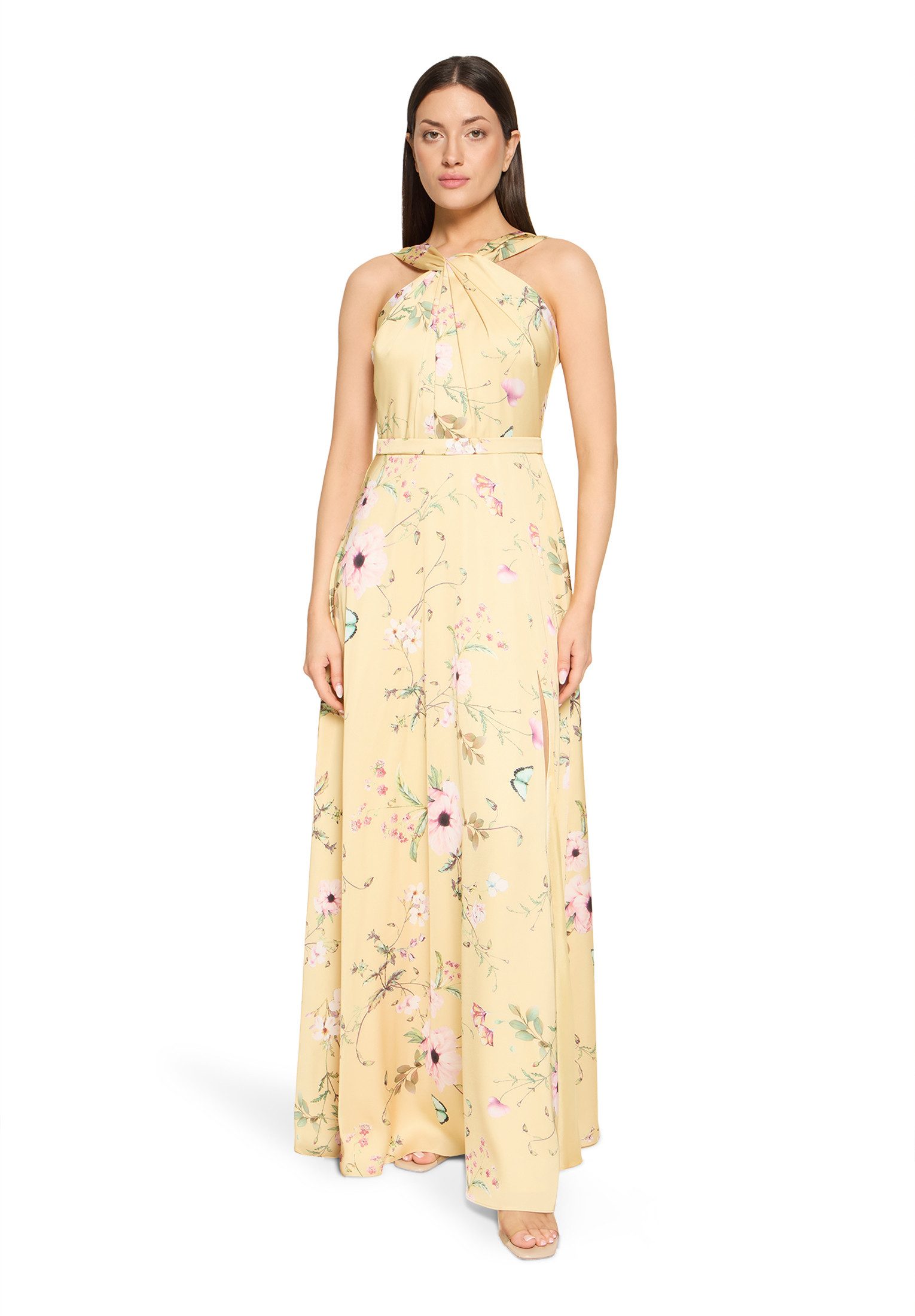 Vera Mont Abendkleid Damen mit Blumenprint
