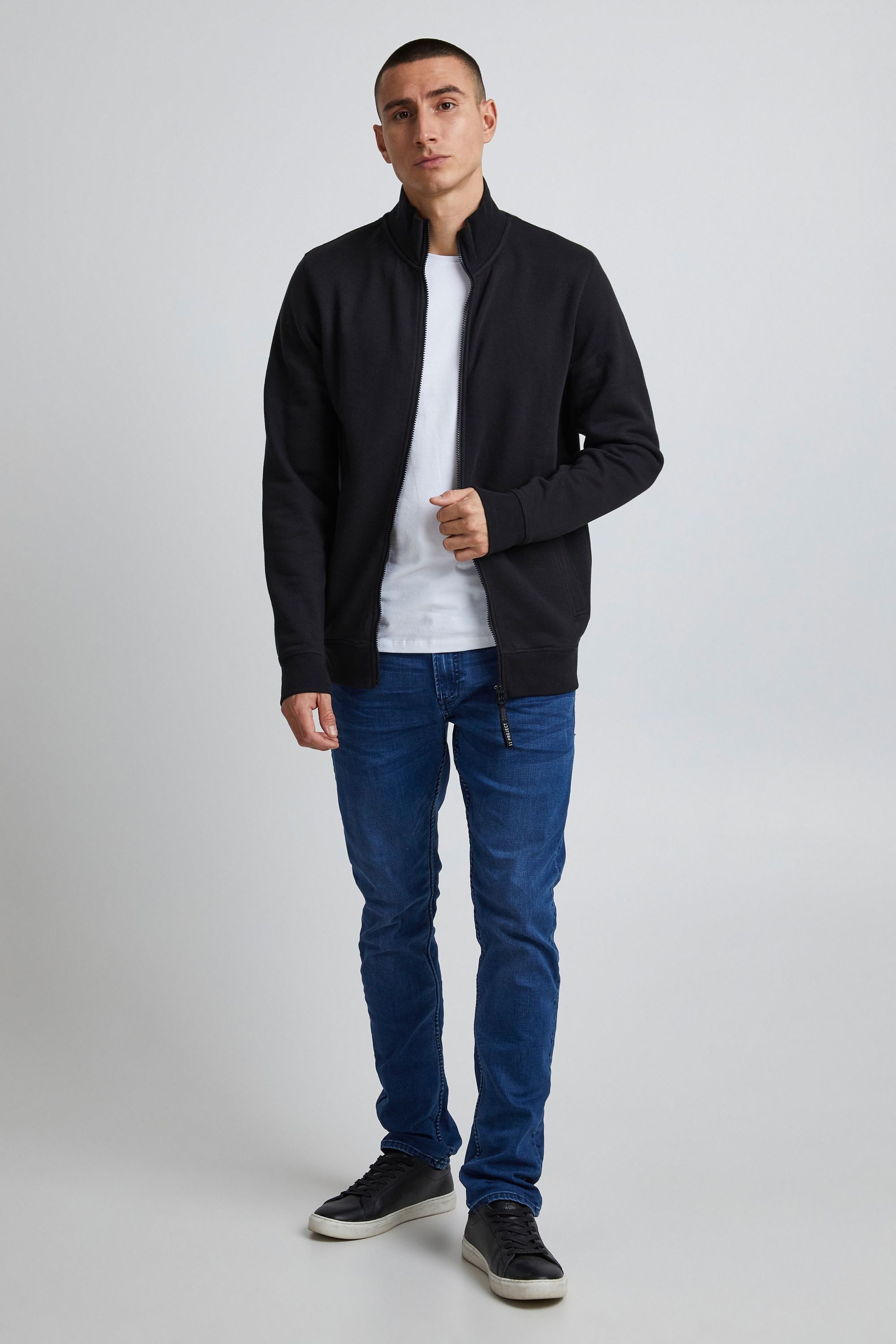 11 Project Sweatjacke PRSibelius Sweatjacke mit hochschließendem Kragen günstig online kaufen