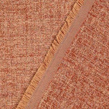 Rasch TEXTIL Stoff Rasch Textil Dekostoff Rio raumhoch meliert terracotta 280cm, überbreit