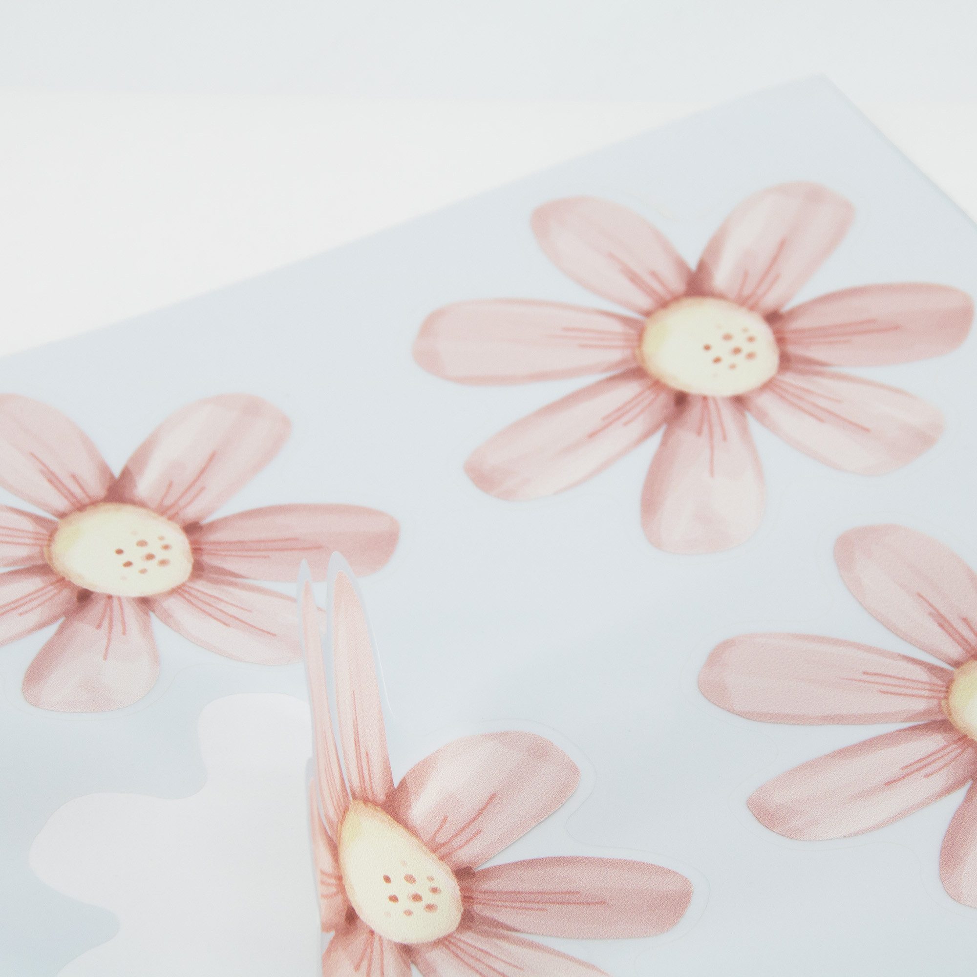 LITTLE DUTCH Wandtattoo Wandsticker Set Fairy Garden Flowers A4 (3x St) (Set, 3 St), 3x A4-Format