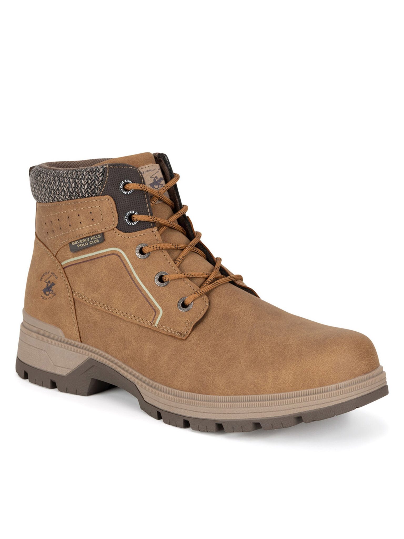 BEVERLY HILLS POLO CLUB Beverly Hills Polo Club Herrenschuhe Gelb 23AB510 Schnürstiefel