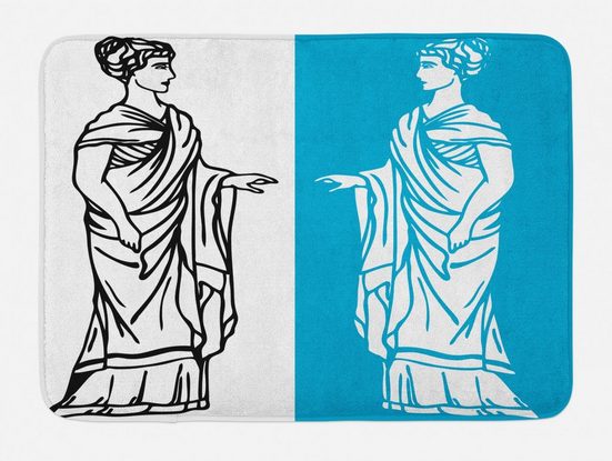 Badematte »Plüsch Badezimmer Dekor Matte mit rutschfester Rückseite