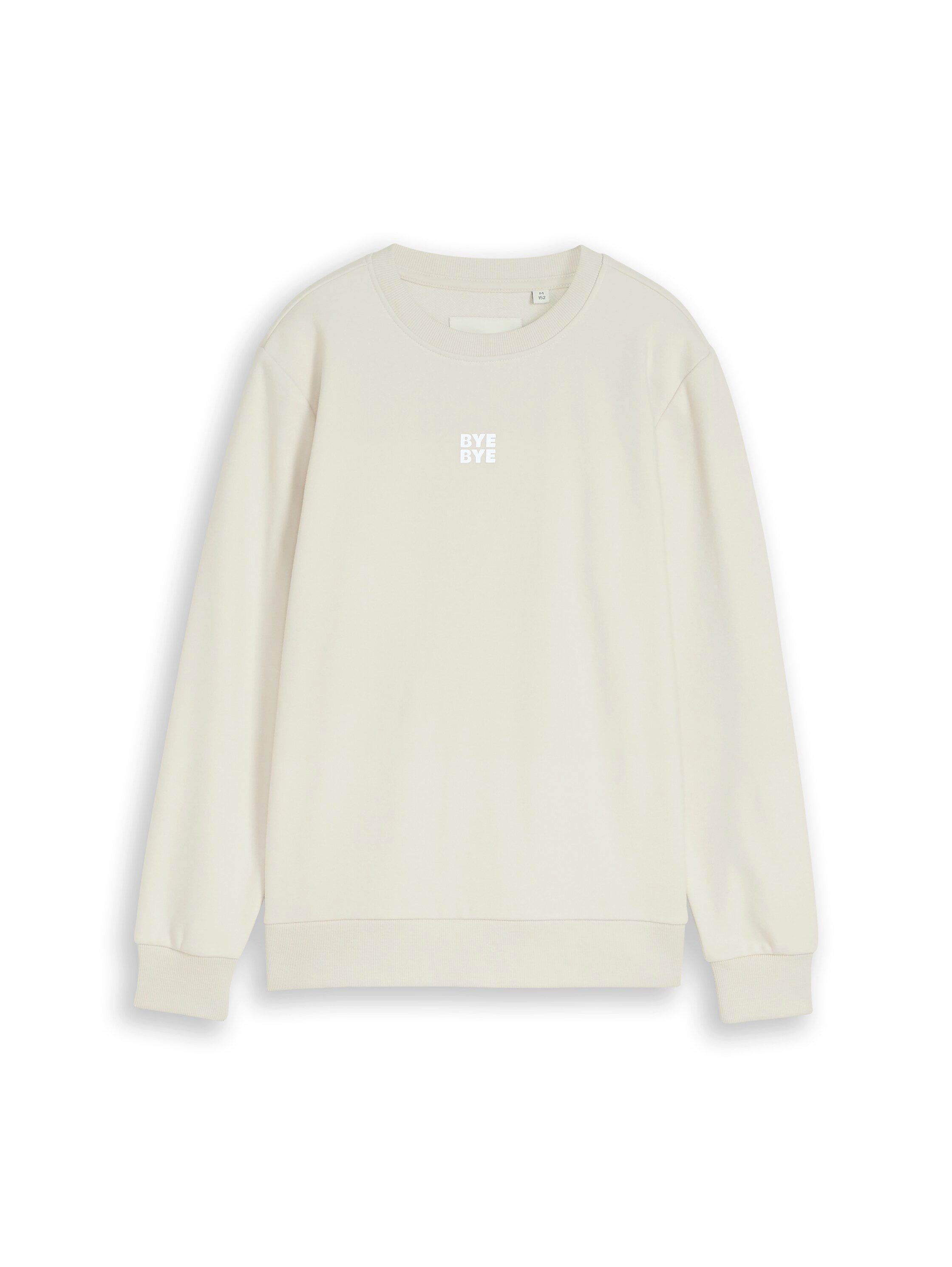 TOM TAILOR Sweatshirt mit reflektierendem Print