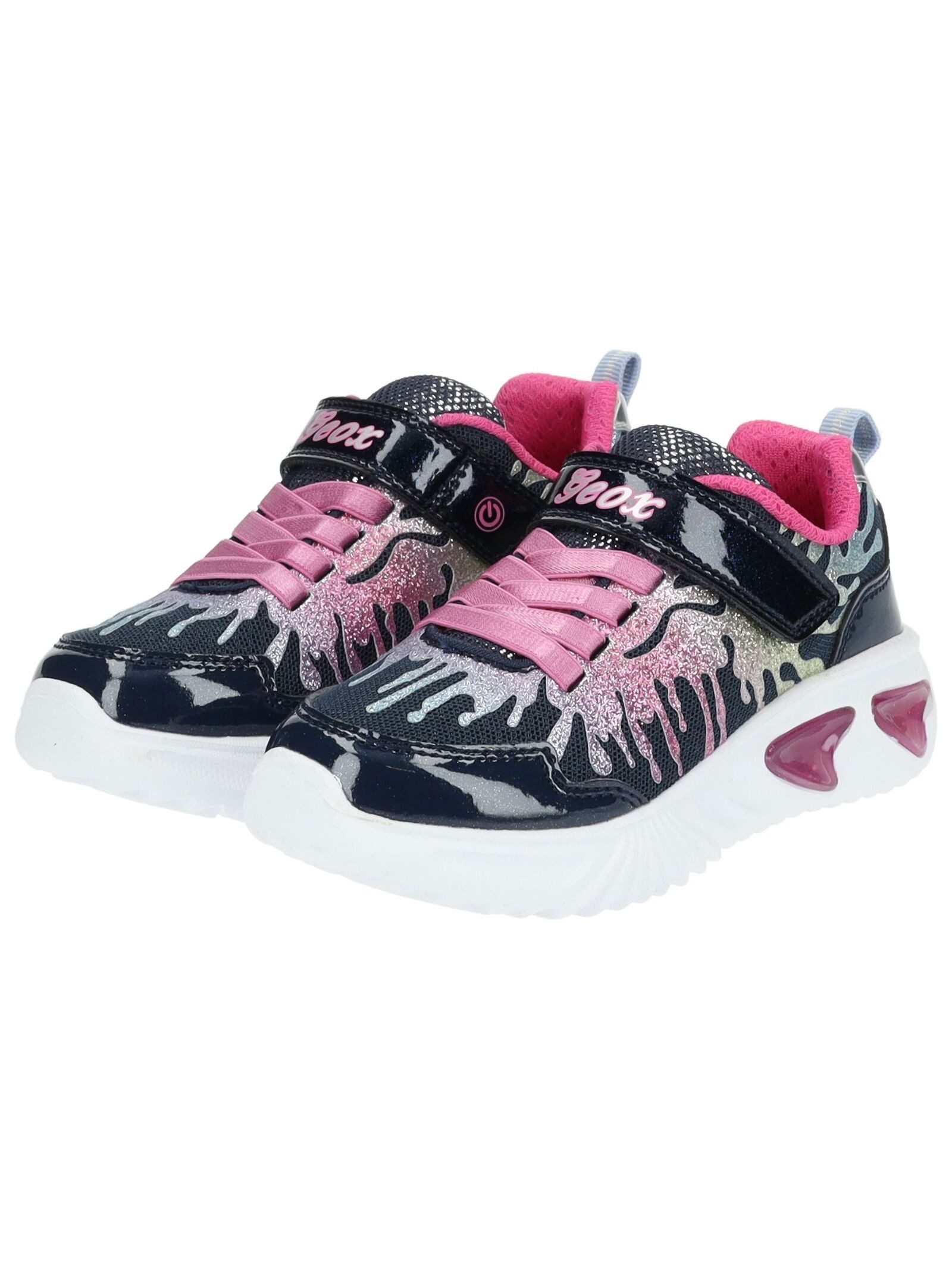 Geox Sneaker Lederimitat/Mesh Sneaker