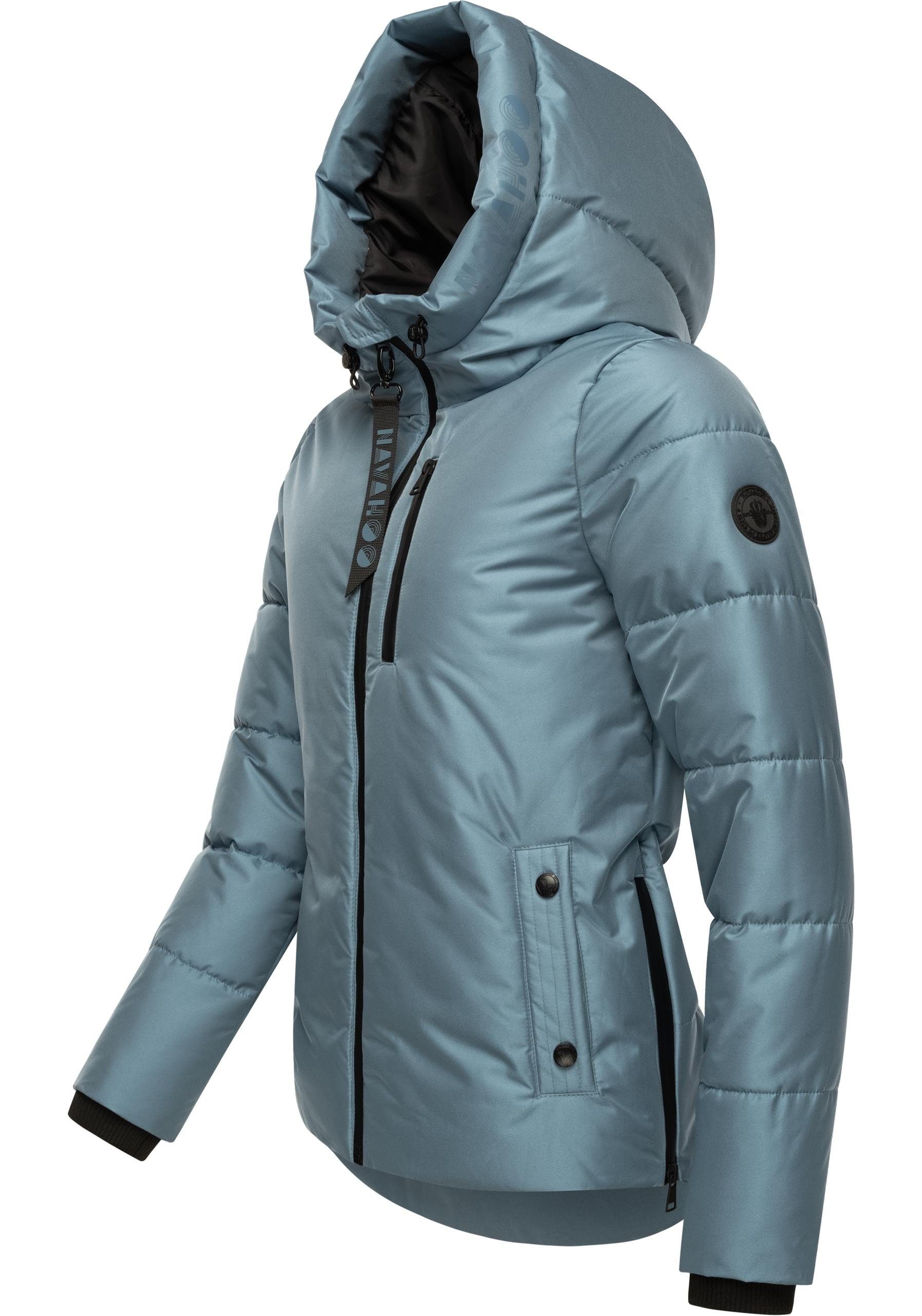Navahoo Steppjacke Krümelein stylische Damen Winterjacke mit dezenter Steppung