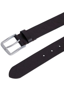 Calvin Klein Jeans Ledergürtel CLASSIC FLAT LTHR BELT 35MM AOP