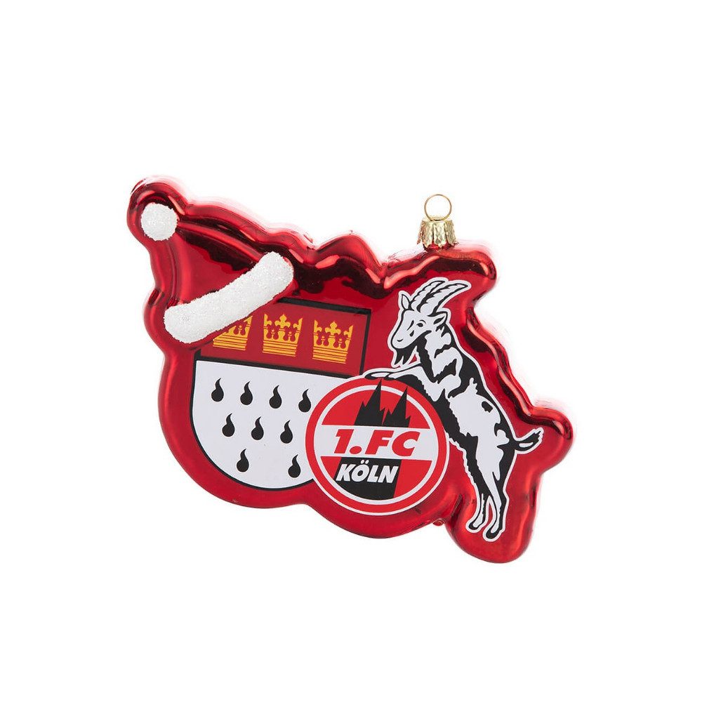 VertriebsArena GmbH Christbaumschmuck 1. FC Köln Weihnachtsanhänger Logo + Wappen